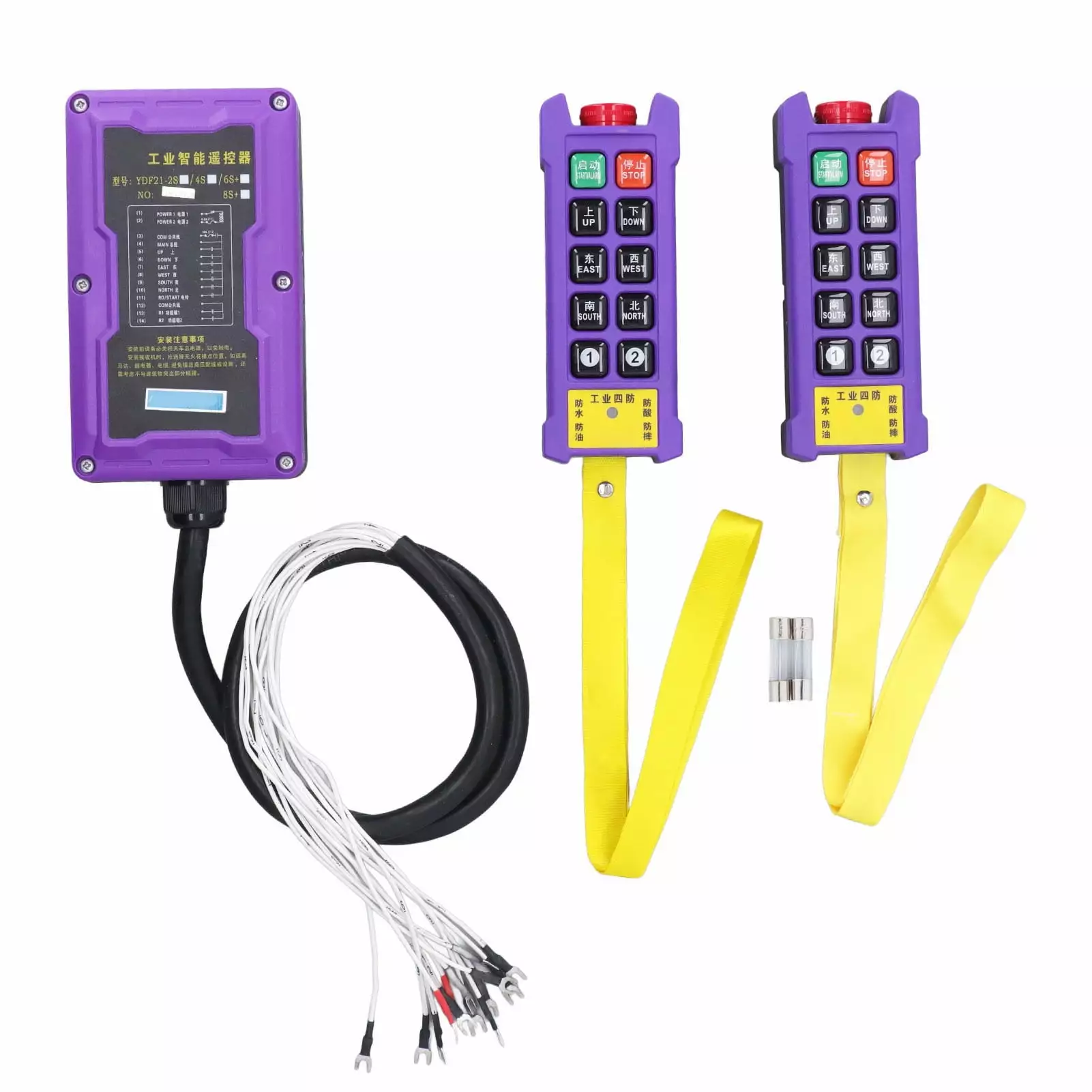 Yu-8 Waterproof Industrial Remotecontrol Electric Hoist Remotecontrol For Cranes