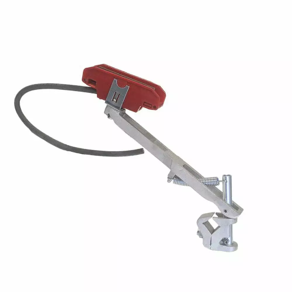 BULLDOG 180354 Square Trailer Jack. No Mount. 10.000 lbs. Support Capacity. Topwind. Weld-On. 15 Inch Travel