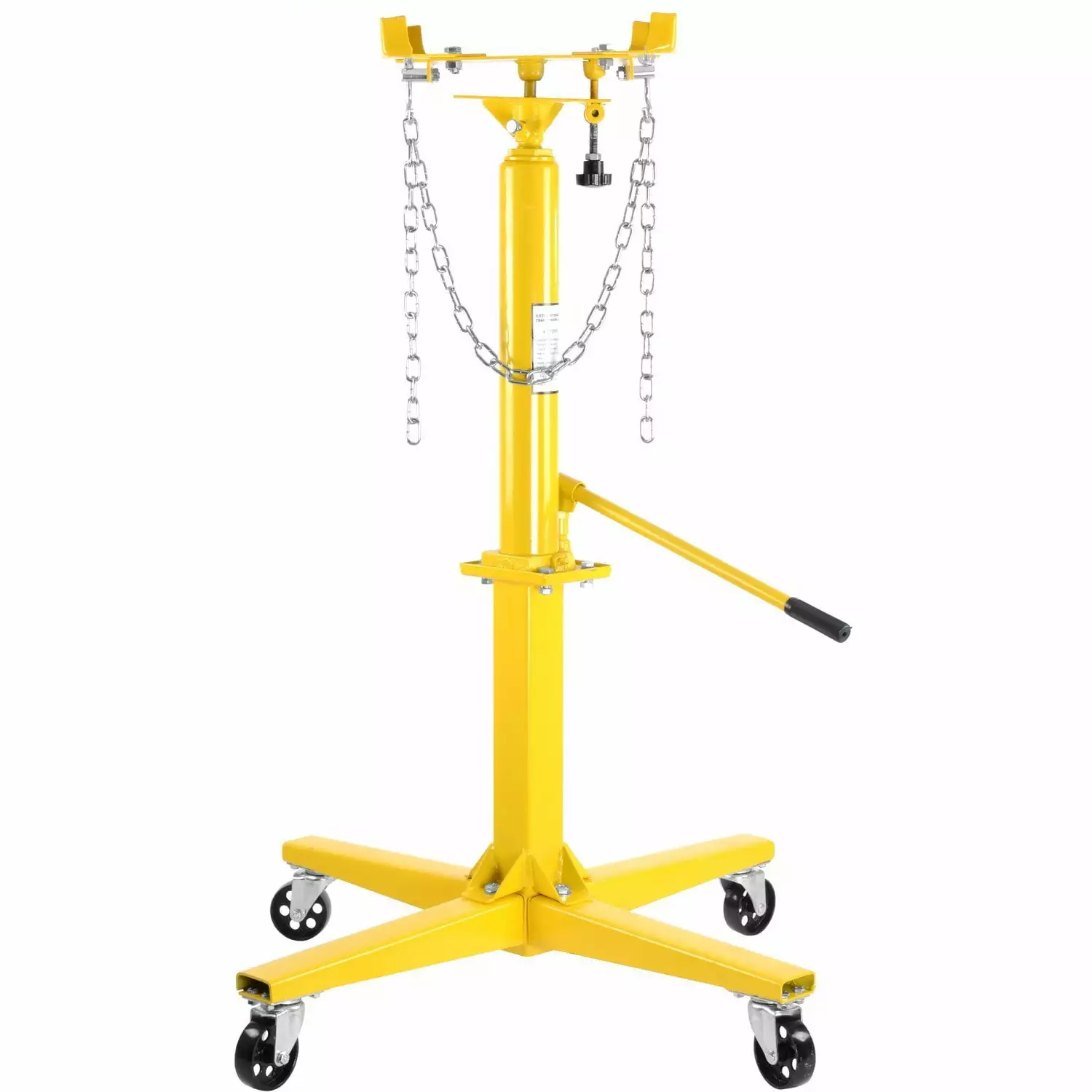 JEGS 79010 Hydraulic Transmission Jack High-Lift Handle Operated Capacity: 1000