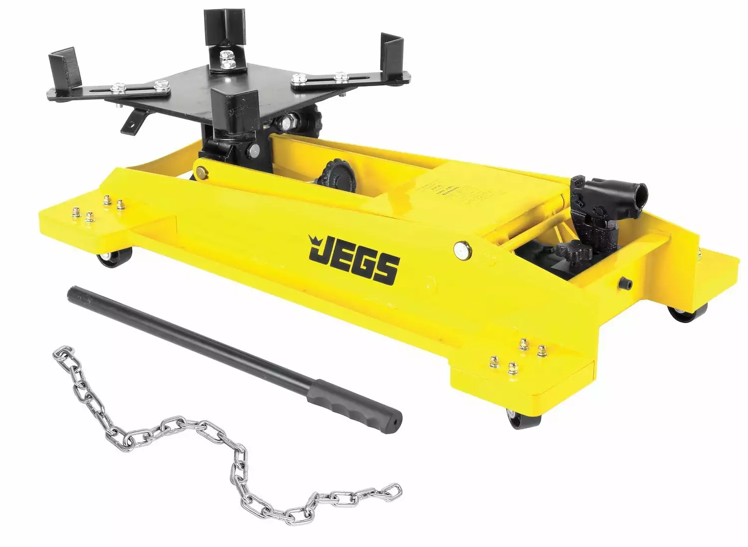 JEGS 79012 Transmission Jack Low Profile Capacity: 1000 lbs Lift Range: 8.500 -