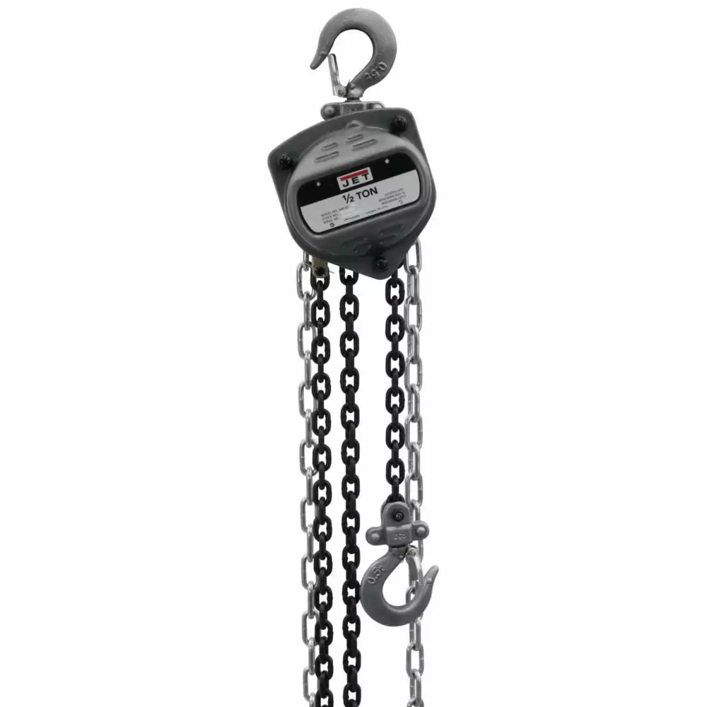 JET JT9-101902 1/2 Ton Hand Chain Hoist With 20 ft. Lift