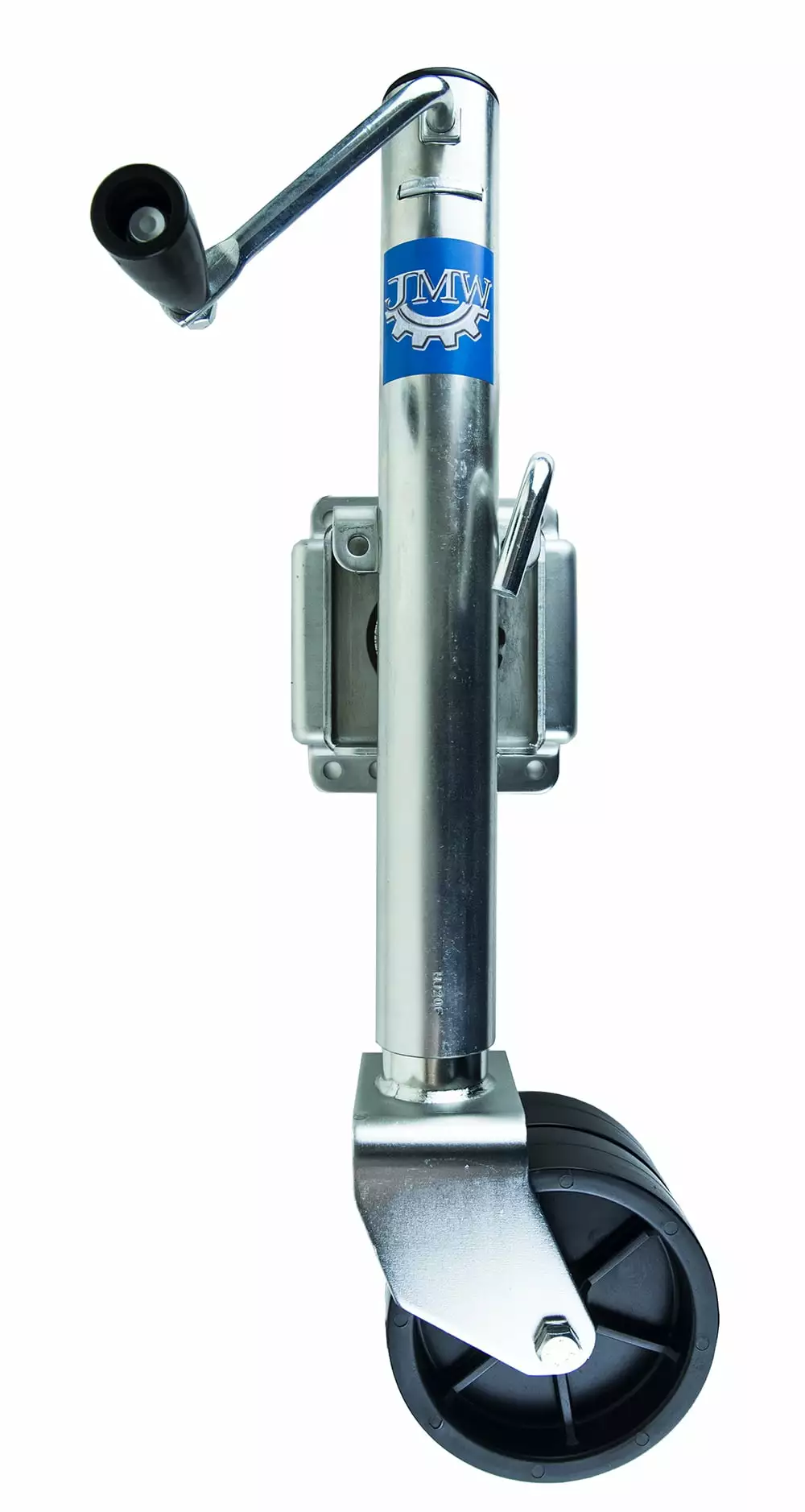 Jeremywell 1500lbs Trailer Jack with Double Wheel Dual 6-Inch. for Boat RV Utility. Swivel Swing-Back