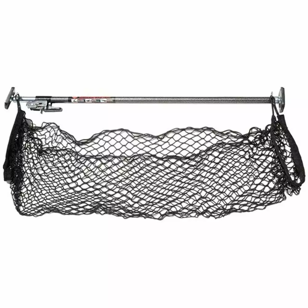 Keeper Kargo Bar Pickup Truck Adjustable Expandable Ratchet & Storage Net