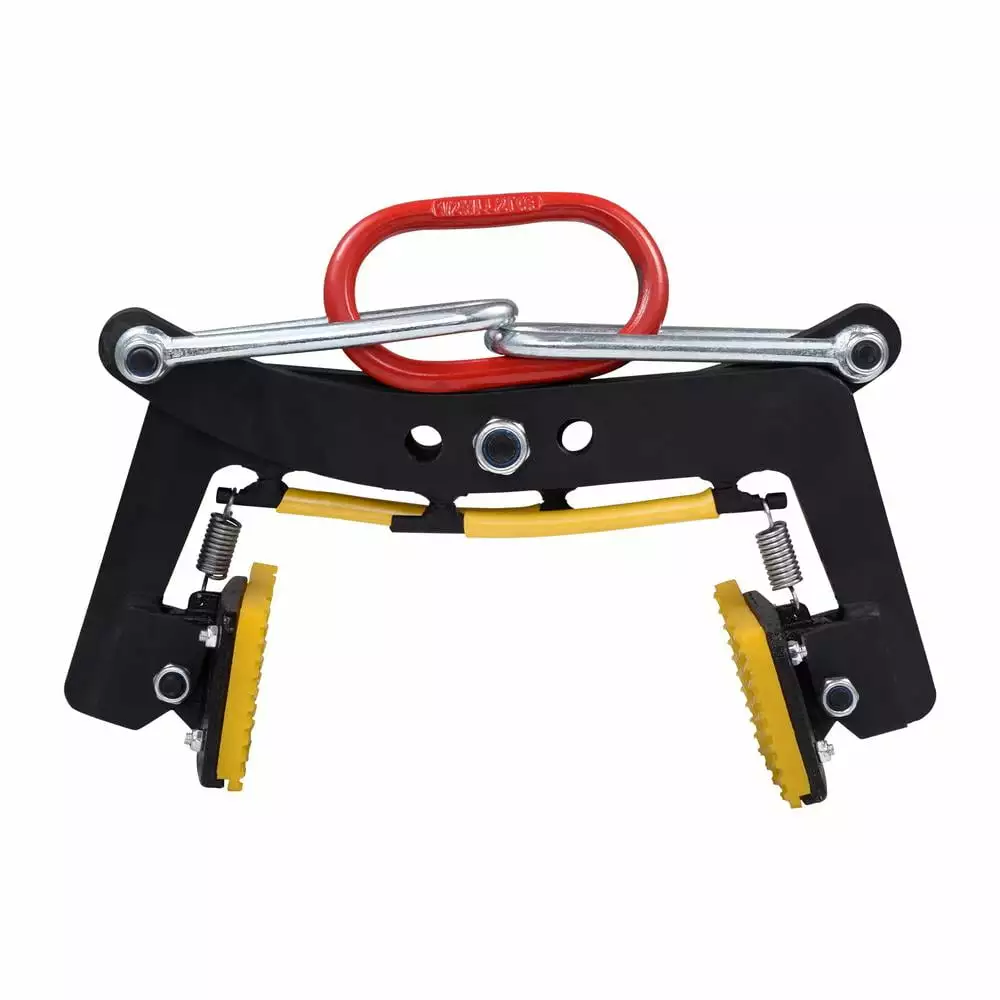 Kalkiam Stone Lifting Clamps 10inch Stone Carrying Clamps Stone Carrying Adjustable Curb Vertical Heavy Duty Clamps Heavy Duty Rock Clamp Lifter for Glass Marble Transport intensely