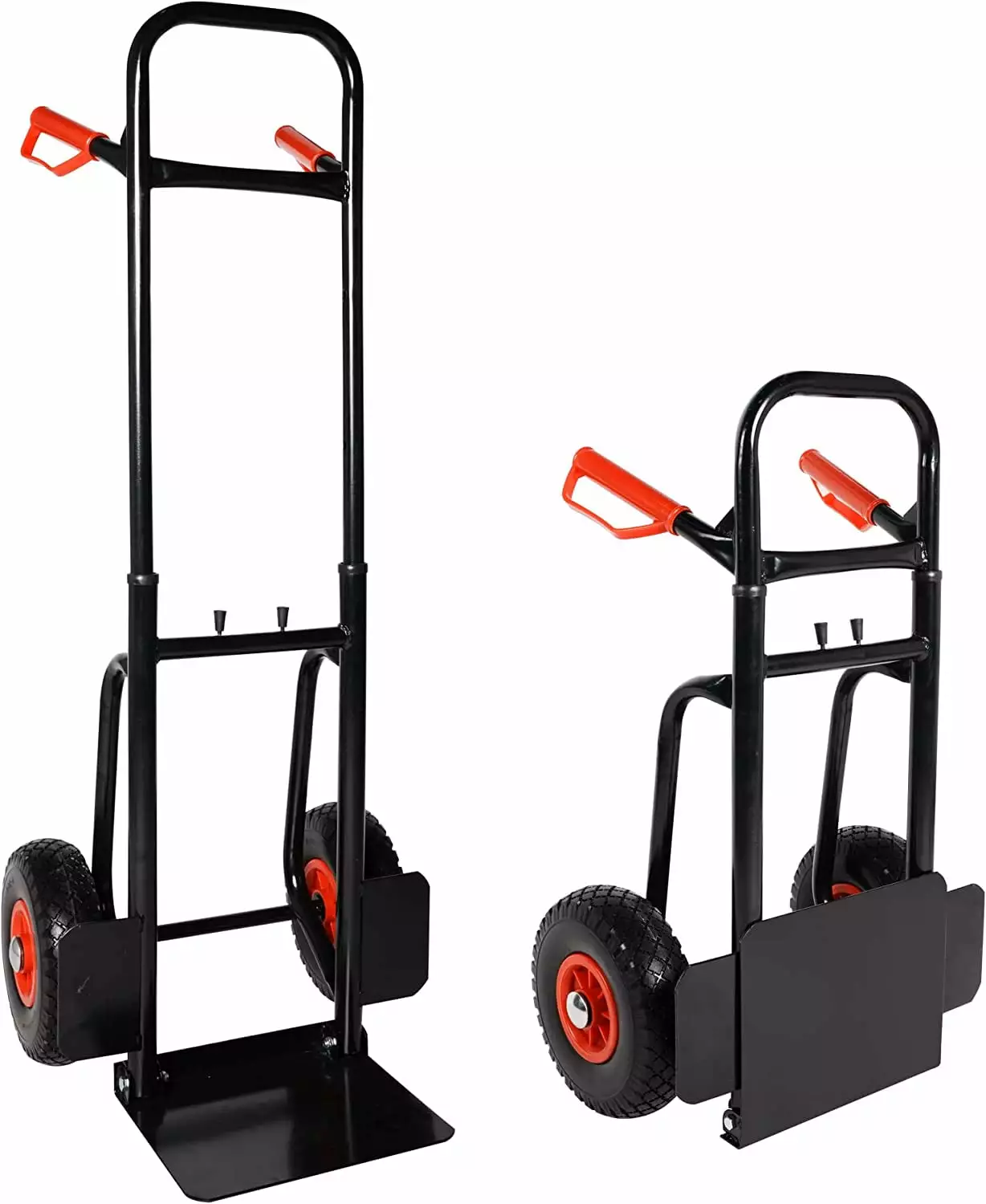 Heavy Duty Panel Dolly. Metal Panel Dolly with 10 Pneumatic Wheels Heavy Duty All Terrain Moving Cart with Adjustable Clamp Grip for Drywall Sheet Heavy Appliance & Material Handling Cart