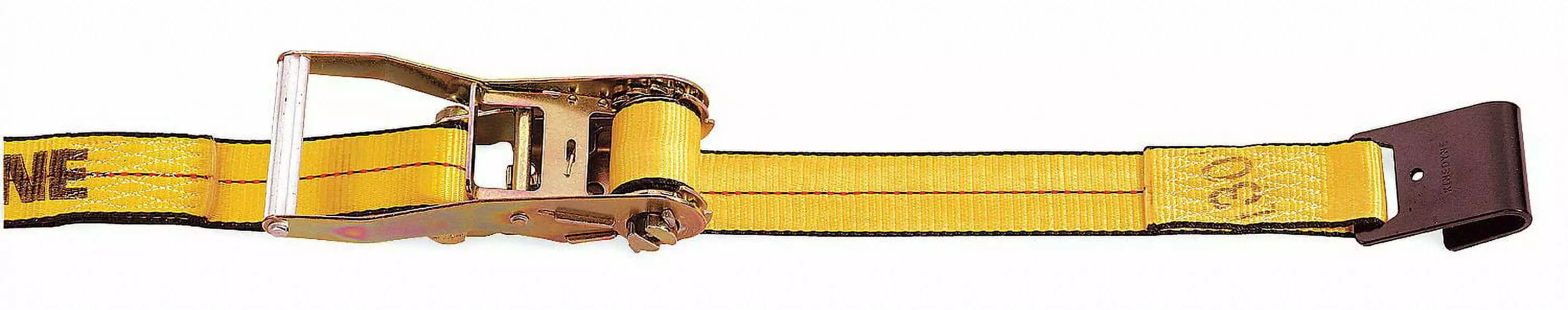 Kinedyne Ratchet Strap.Flat-Hook.Yellow 573020GRA