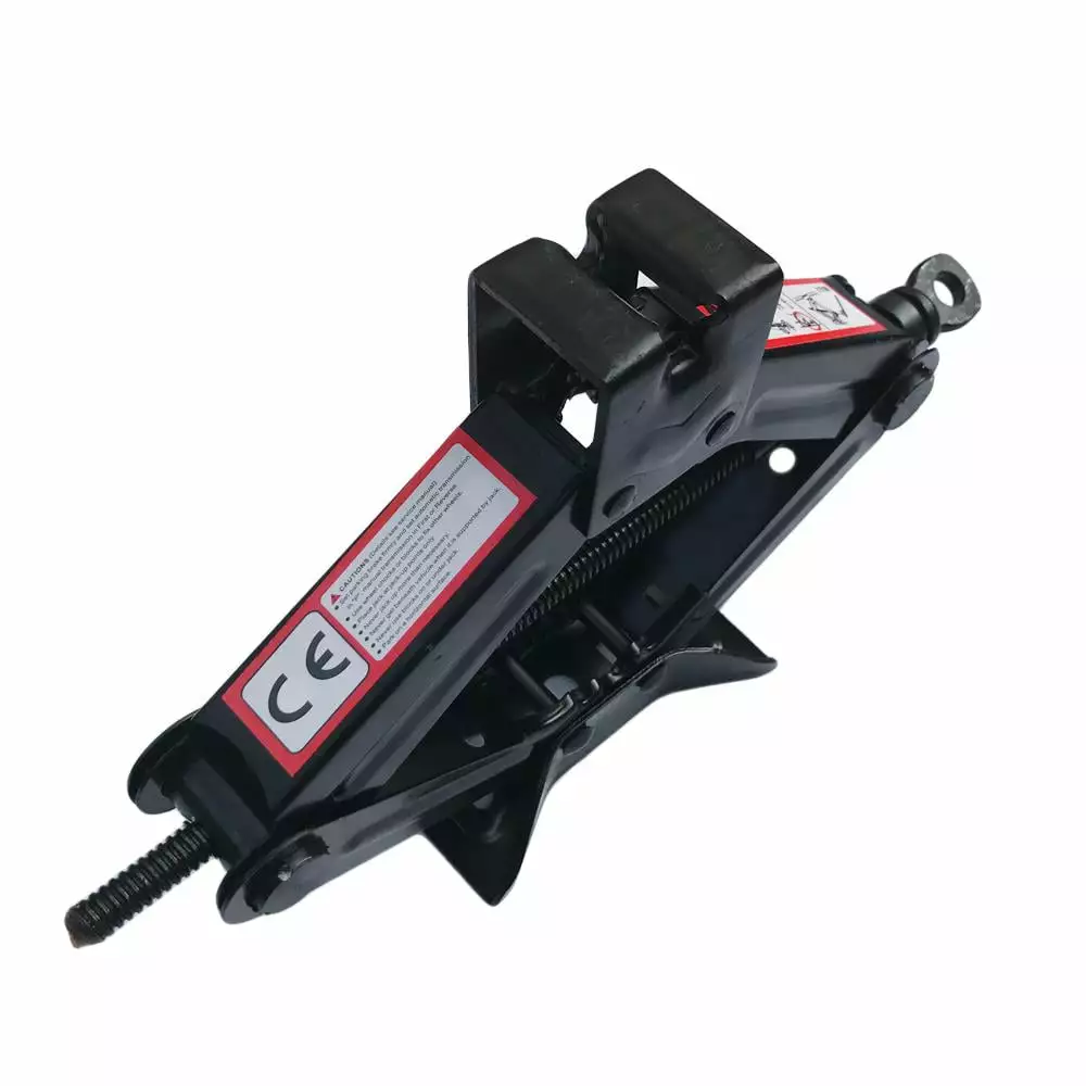 Ktaxon 1 Ton Scissor Lift Floor Jack Stand with Crank Handle for Auto Truck Car Repair Tools