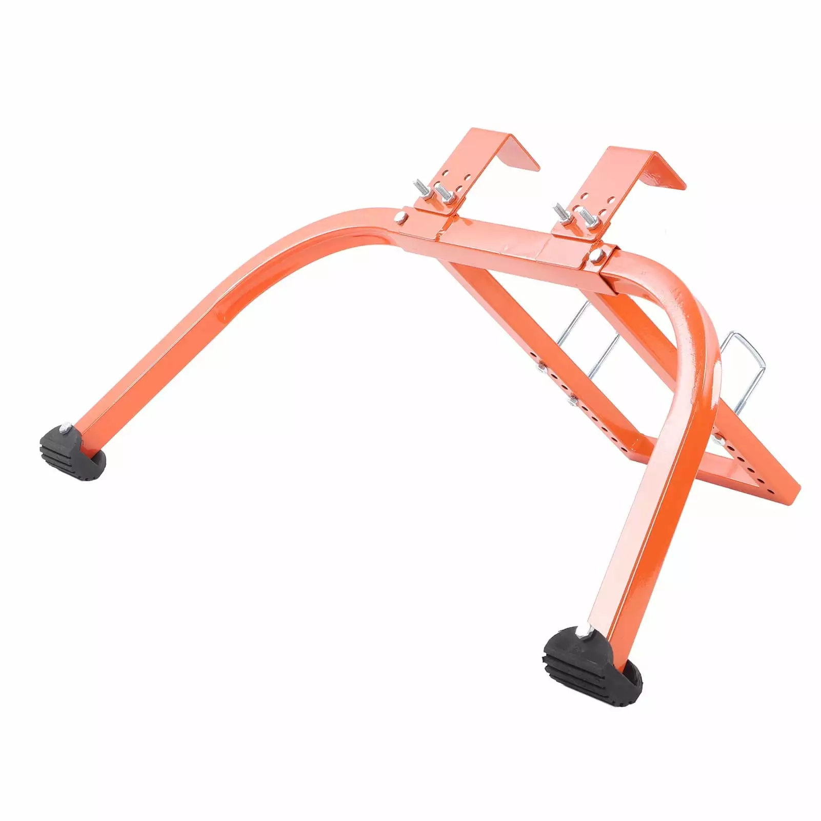 Ladder Stabilizer Steel Ladder Roof Hook Wing Span Standoff for Climbing Painting(Orange )