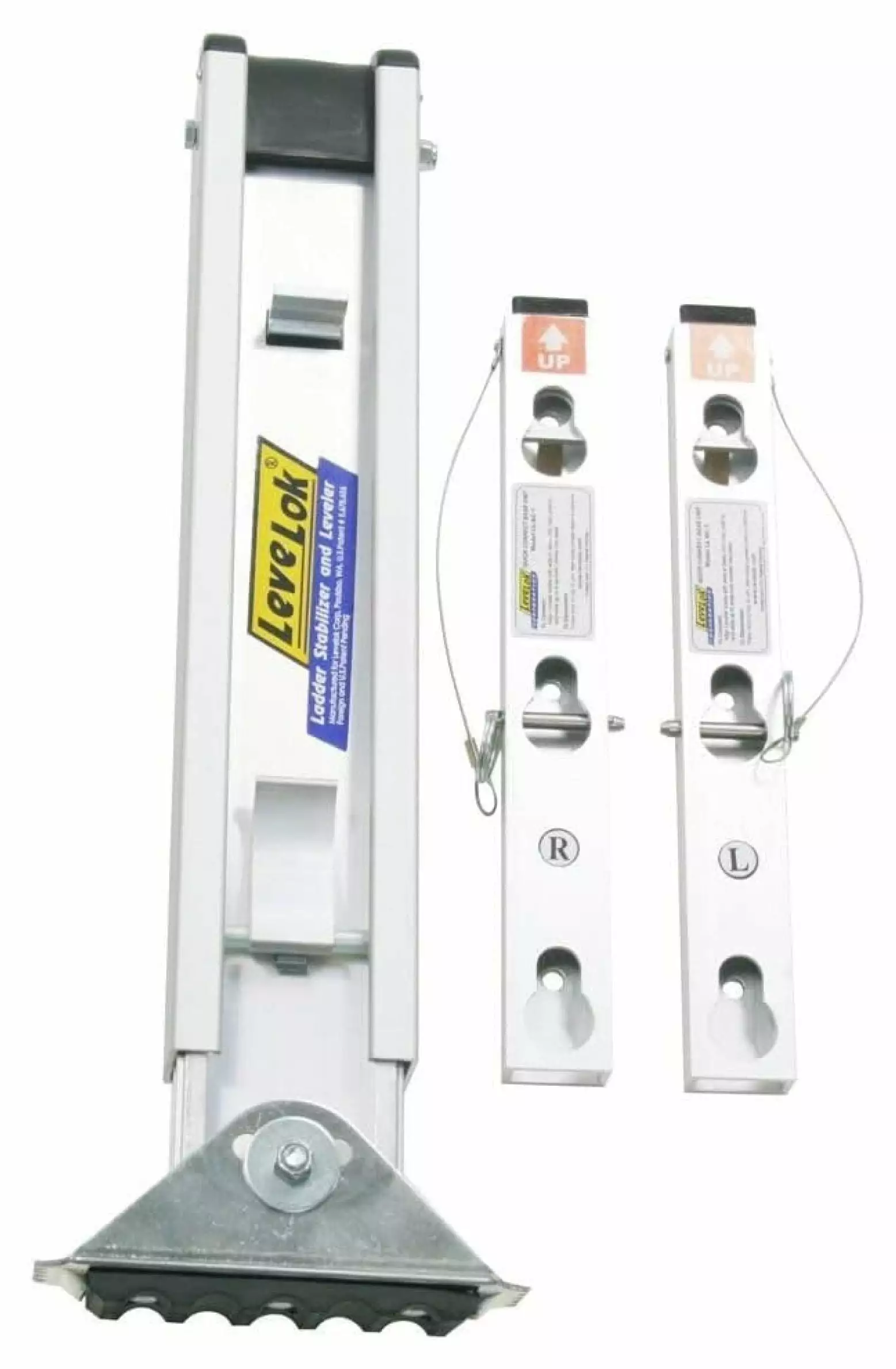 LeCeleBee PK70-1 Ladder Leveler with 2-Base Unit Attachments