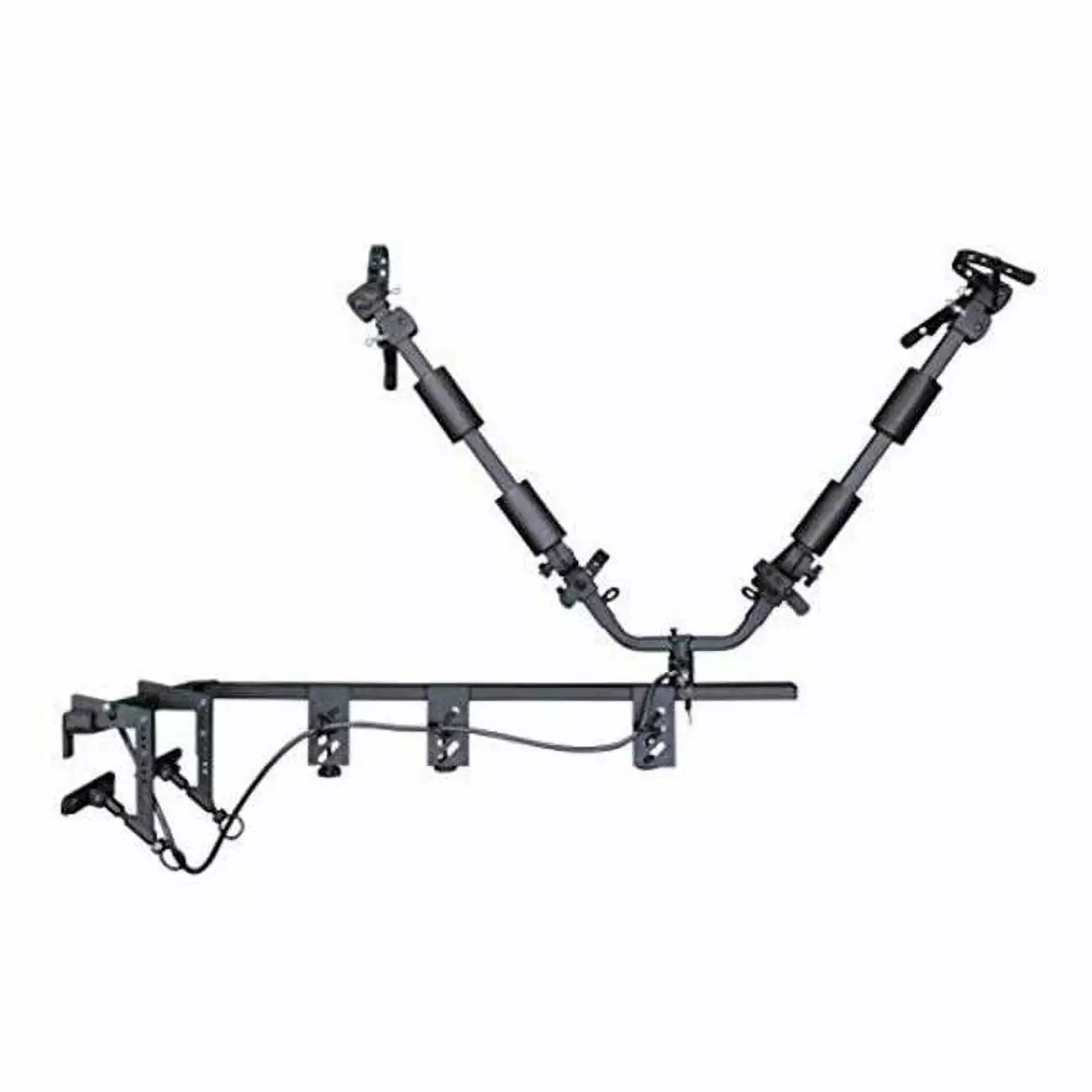 Lets Go Aero B01809 Nelson Half Truck Bed Mount Bike Rack