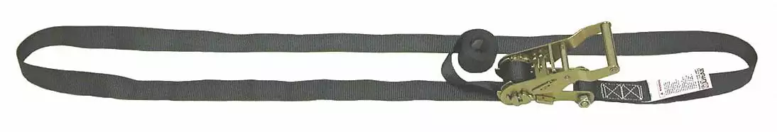 XSTRAP STANDARD Ratchet Tie Down Straps - 4 Pk - 1'' x 15 Ft - 630 Lbs Load Cap 1890 Lbs Break Strength. Cargo Straps for Moving Cargo. Appliances. Lawn Equipment. Motorcycle (Black)