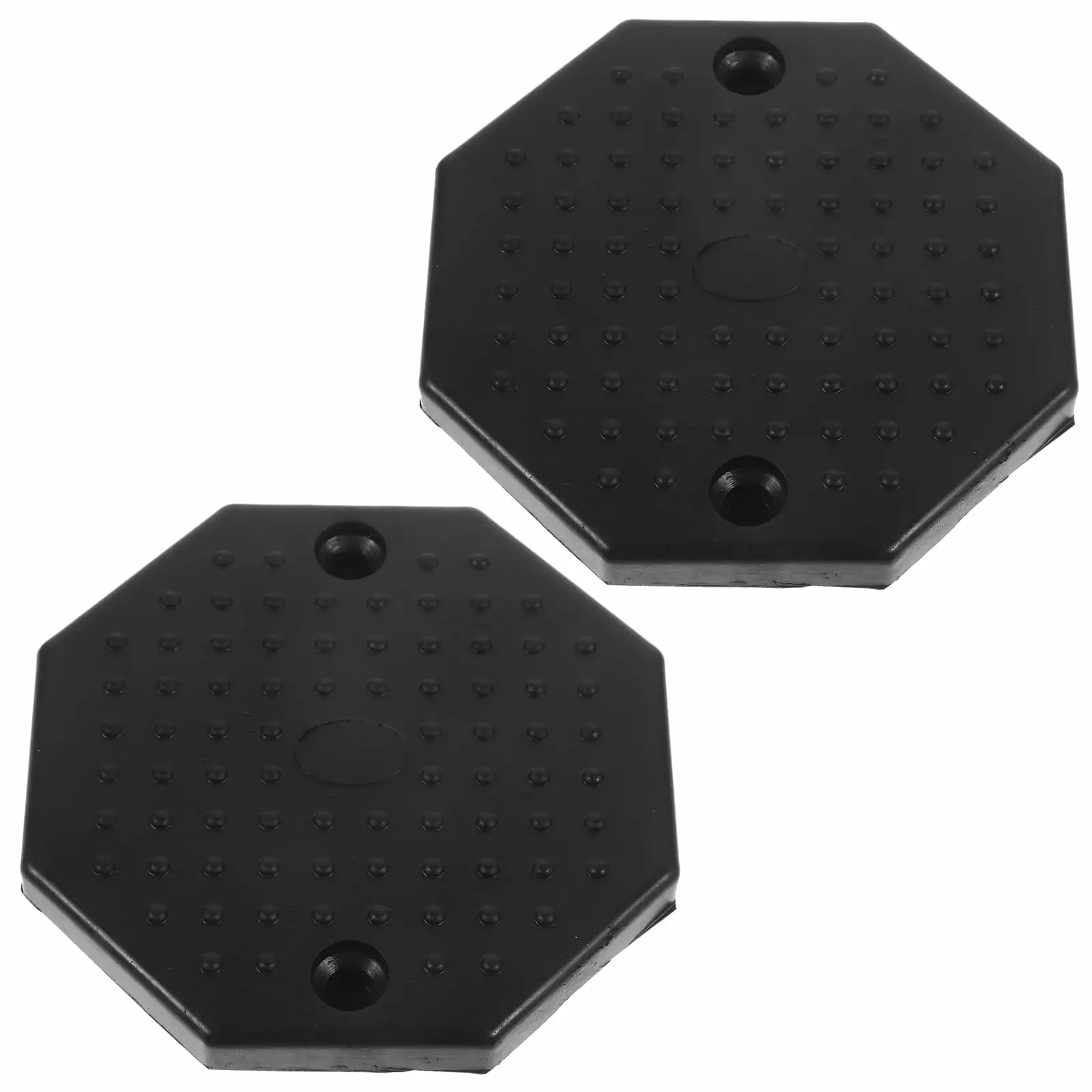 Lift Pad Vehicle Lifts Jack Stand Pads for Pinch Welds Floor Rubber Beef Tendon Mat 2 Pcs