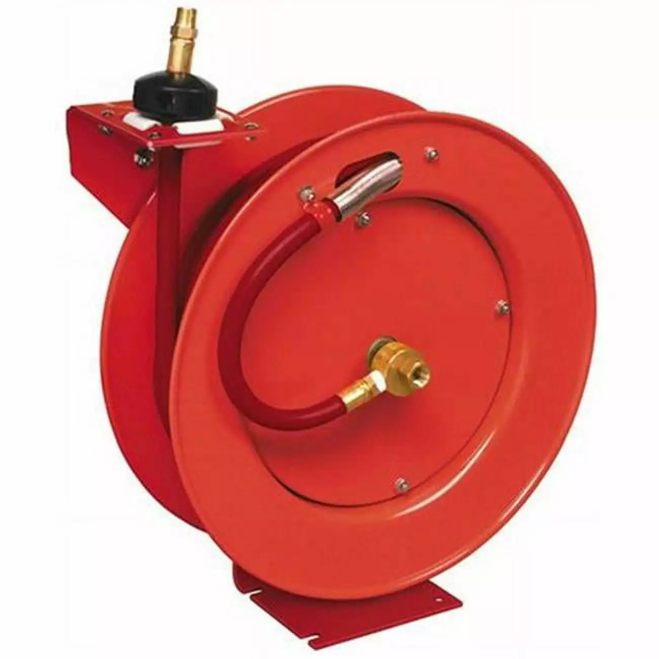 Lincoln 83754 1/2 Inch Air Hose Reel Auto Rewind 50 ft.