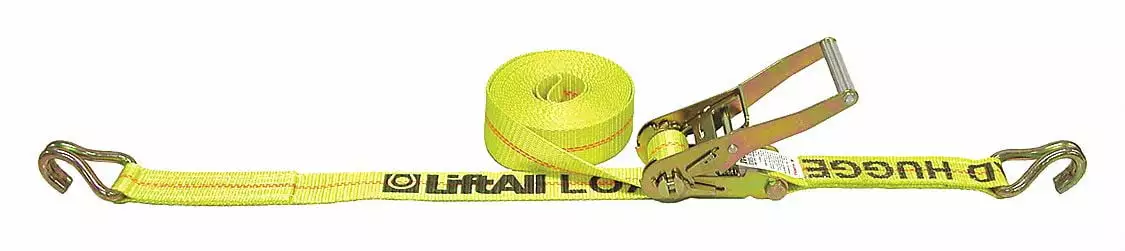 Load Hugger Tie Down Strap.Ratchet.Poly.15 ft. 60513X15