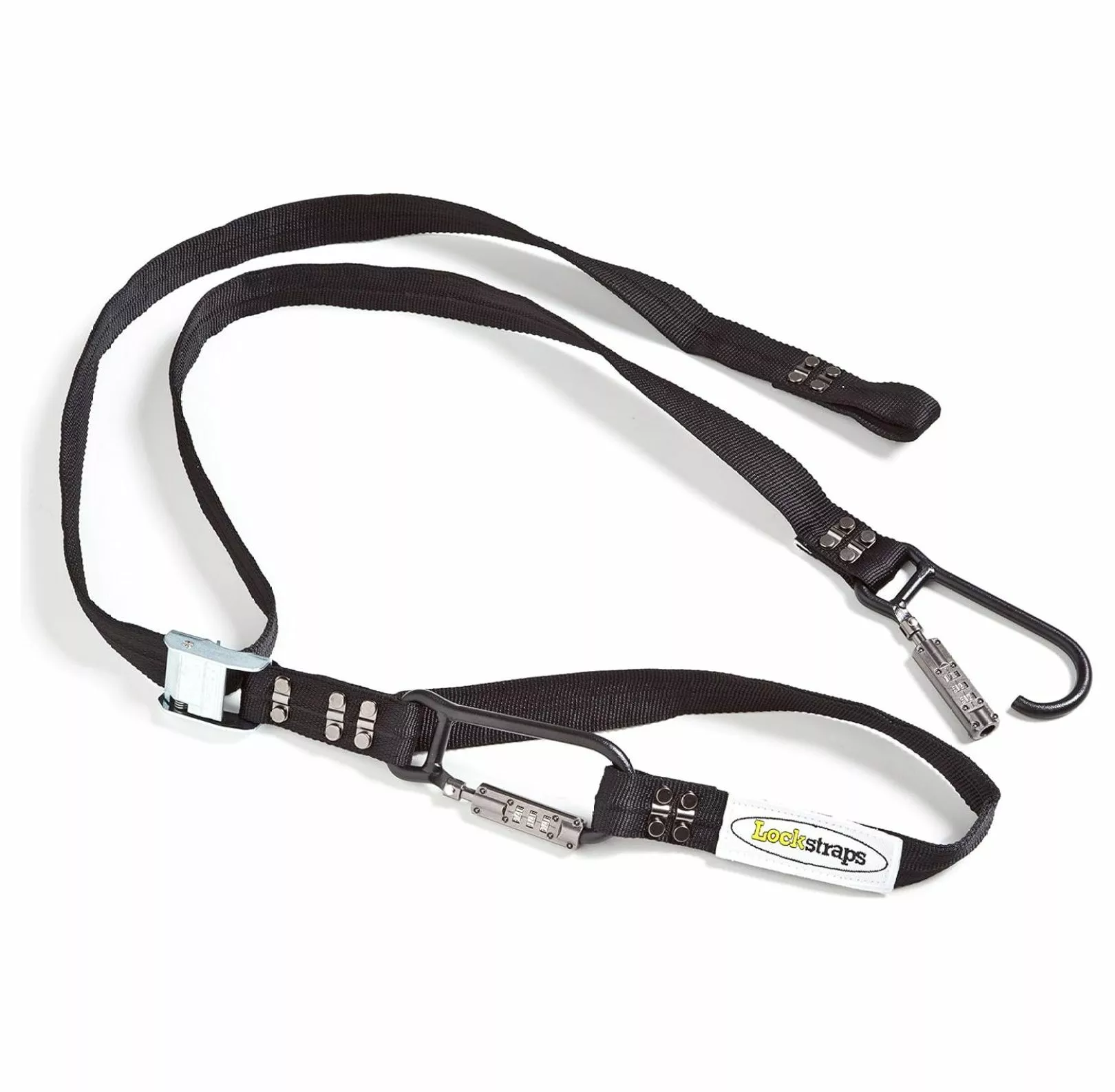 Lockstraps 101 Locking Tie Down Strap. 8.5 Feet. Black