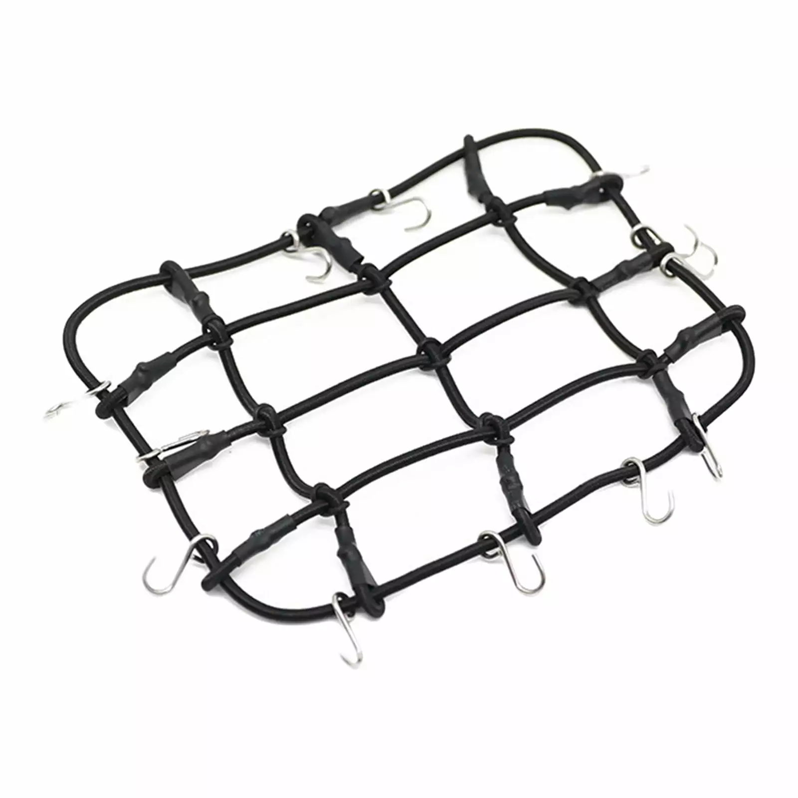 Luggage Net.1/12 RC Car Roof Rack Storage Net With Hooks.RC Car Crawler 1:12 Scale Luggage Carrier .Simulation Remote Control Car Luggage Cargo Net.RC crawler Accessory Luggage