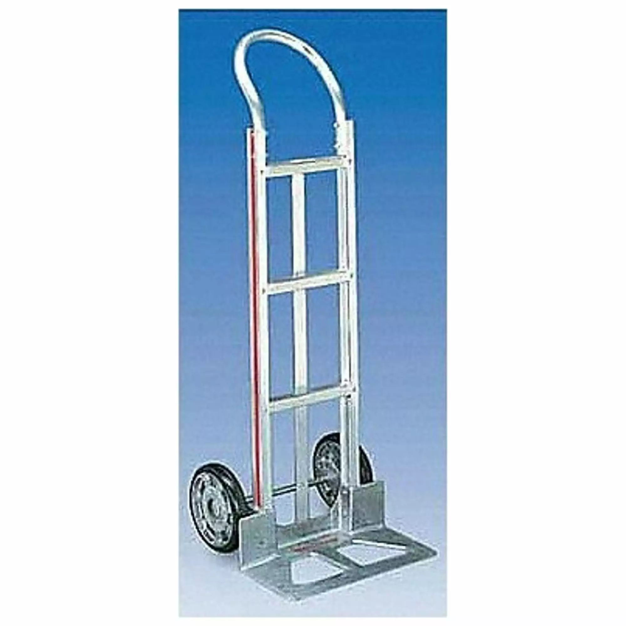 Vestil Manufacturing DHHT-500A-ANP-HR 500 lbs Aluminum Dual Handle Hand Trucks with Rubber Wheels, 19.5 x 19x 51.25 in.