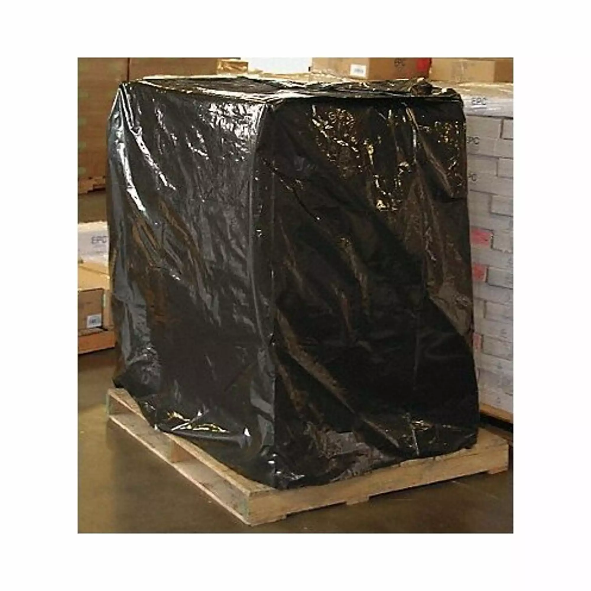 Manufacturer Varies Pallet Cover.LDPE.3 mil.Black.PK50 2EWJ5