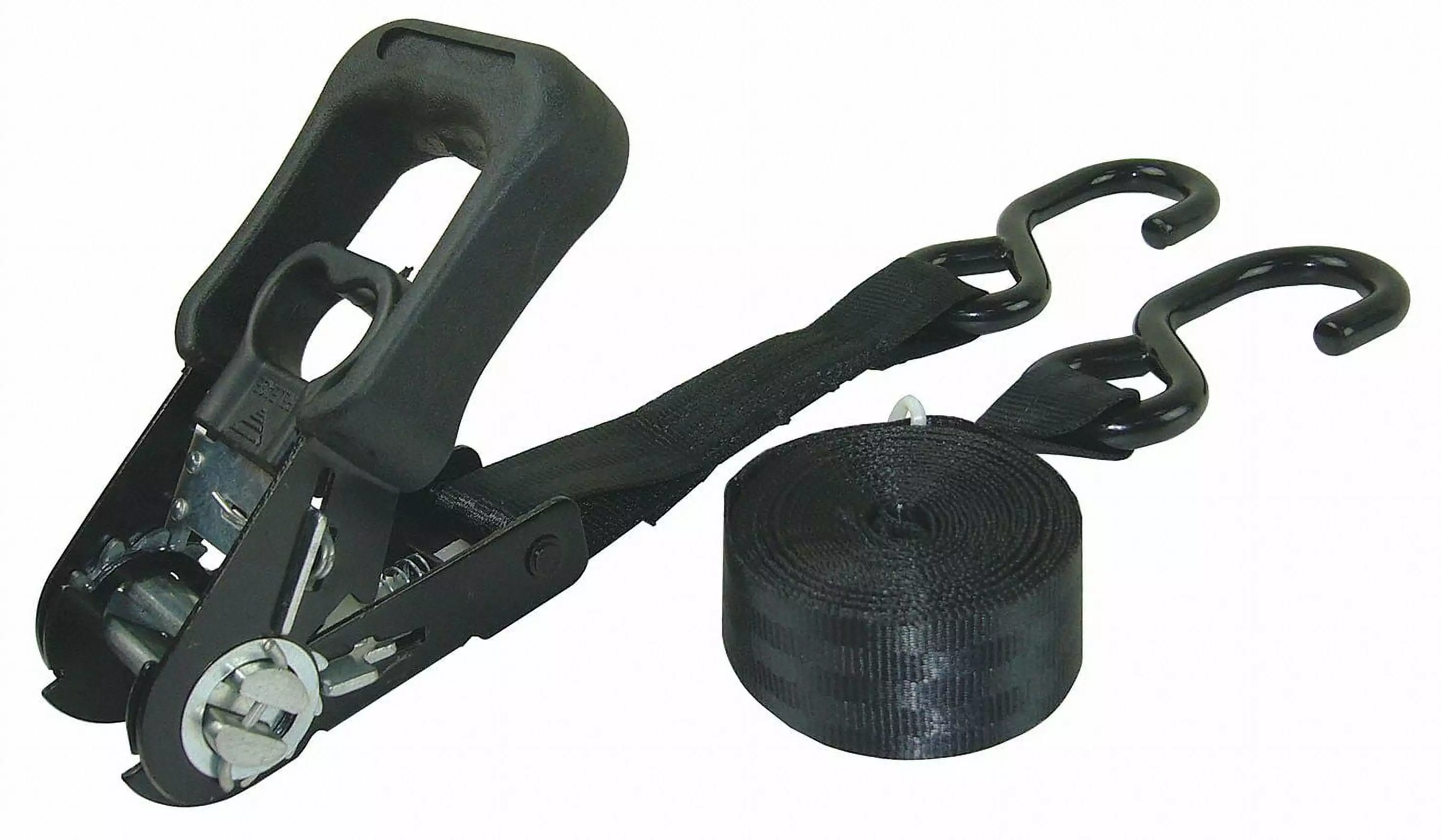 Manufacturer Varies Tie Down Strap.S-Hook.Black.PK2 32J628