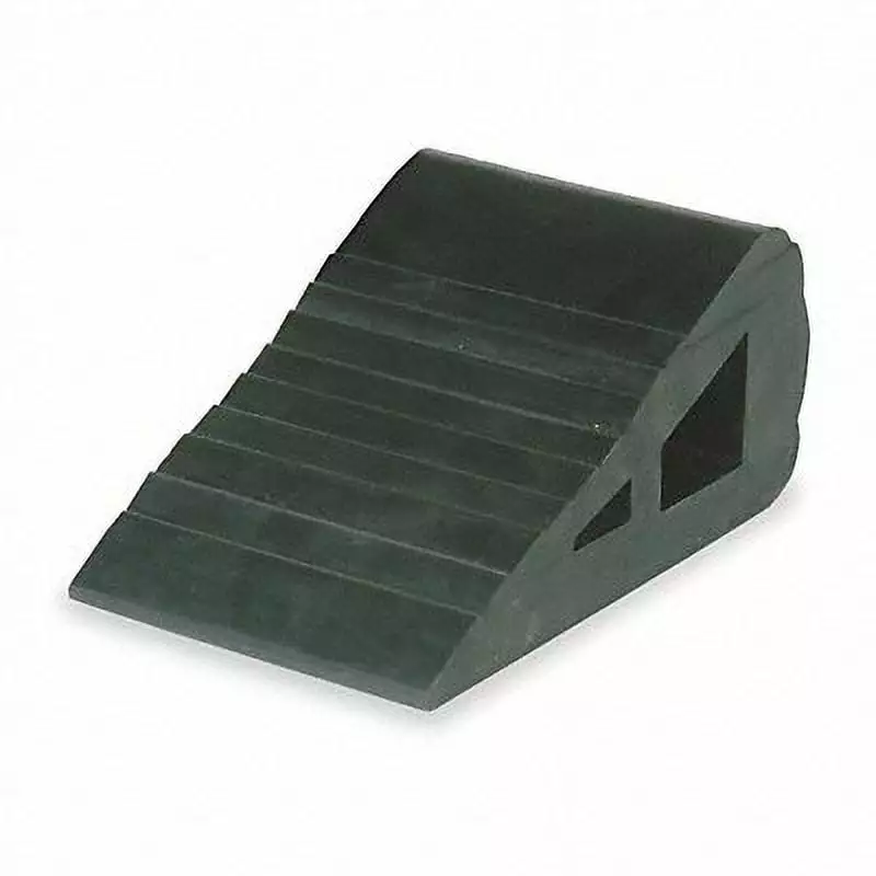 Manufacturer Varies Wheel Chock.12 In W x 3 1/4 In H.Black 1GUK6