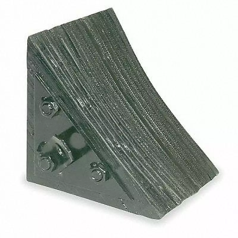 Manufacturer Varies Wheel Chock.7 In W x 7 3/4 In H.Black 1GUL4