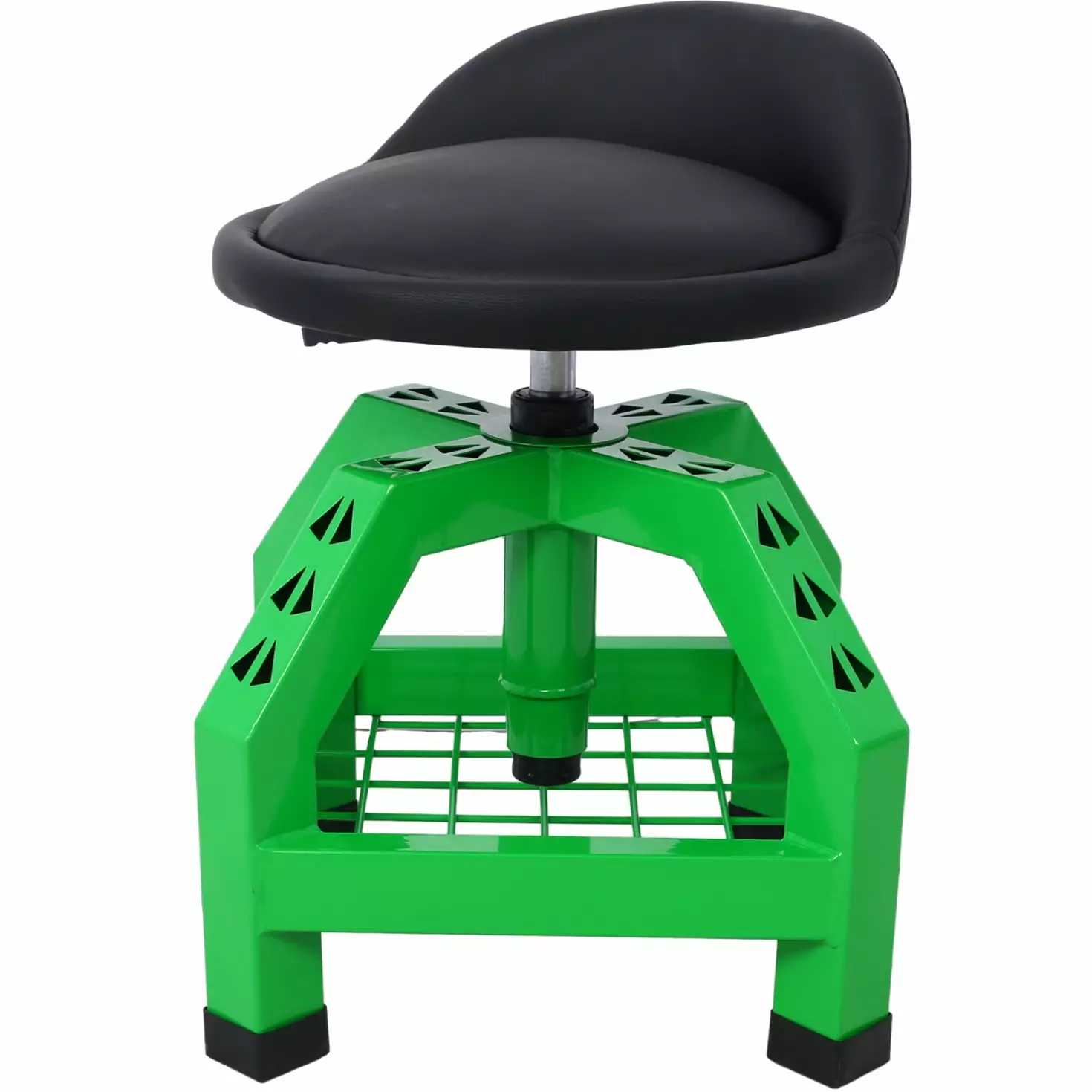 Mechanic Stool. Pneumatic 360 Degree Swivel Stool. Rolling Mechanic Stool. Mechanics Rolling Stool. Mechanics Rolling Creeper Seat. Heavy Duty Rolling Mechanics Stool. Shop Stool with Casters. Green