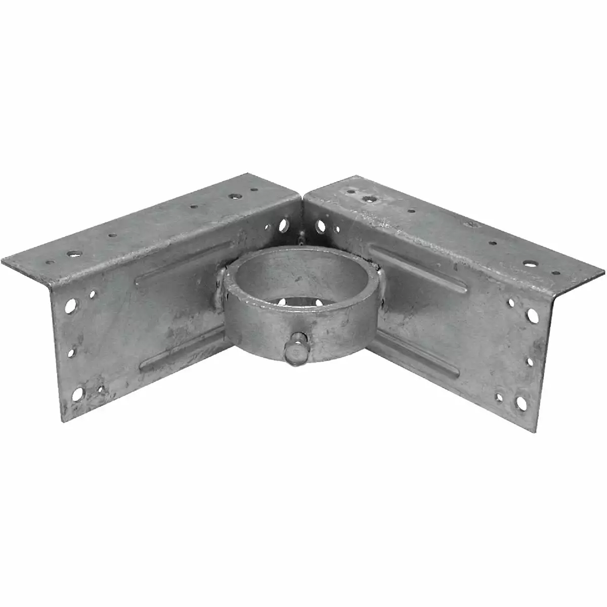 Midwest Air Tech Corner 2-3/8 in. Steel Fence Post Adapter Clamp 328595C