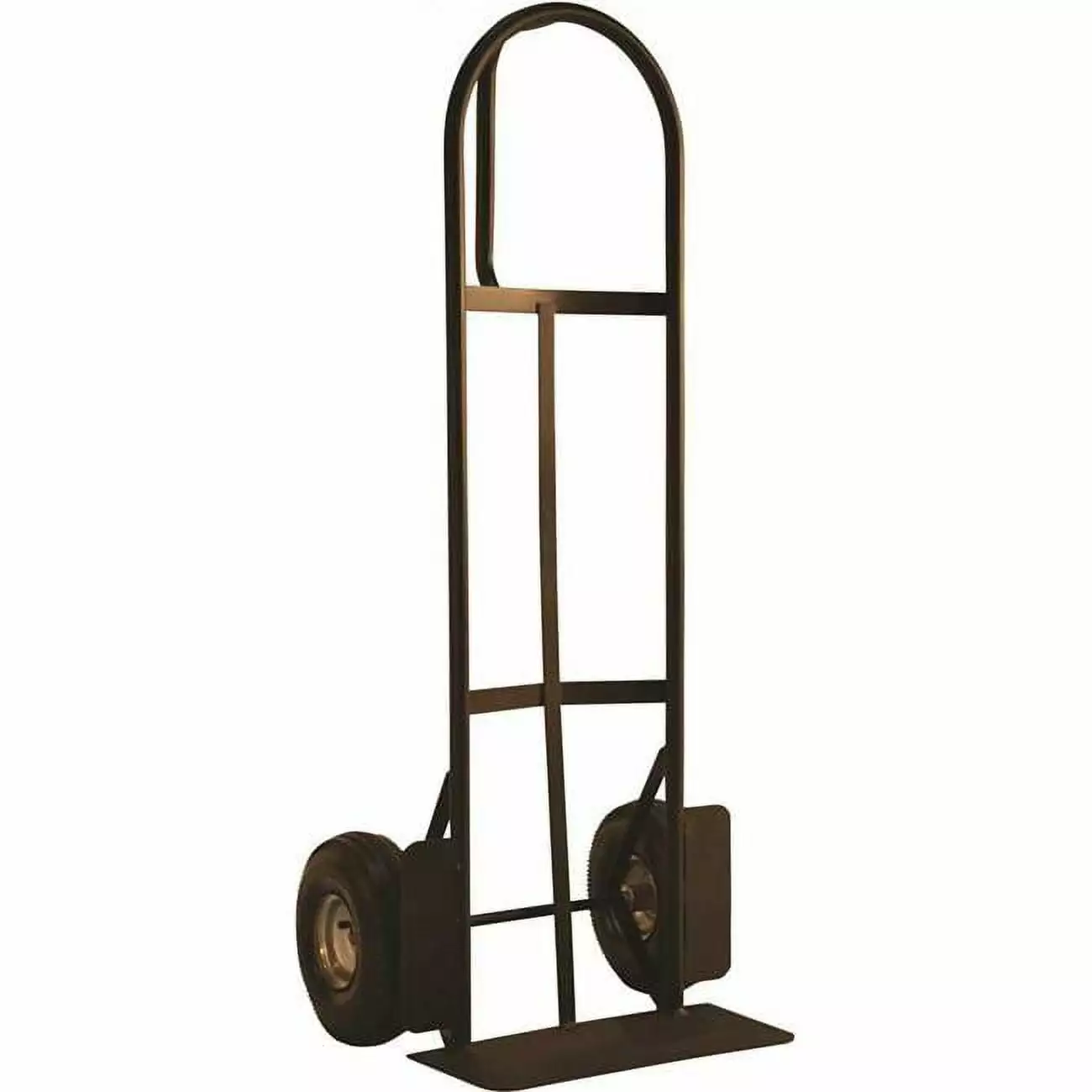 Milwaukee Hand Truck DC30029 800 lbs D-Handle Truck with 10 in. & 18 in. TP Wheel Guards. Black