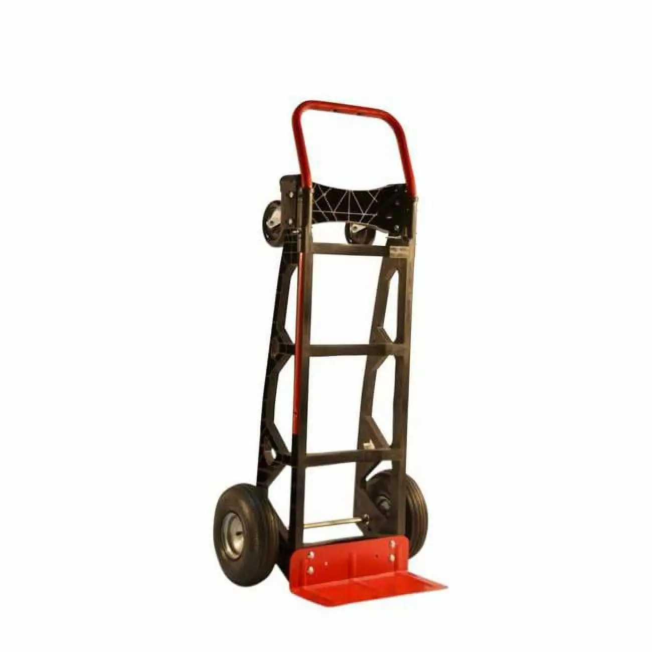 Milwaukee Hand Truck DC40187 Aluminum Appliance Truck with Ratchet Tightener. Black