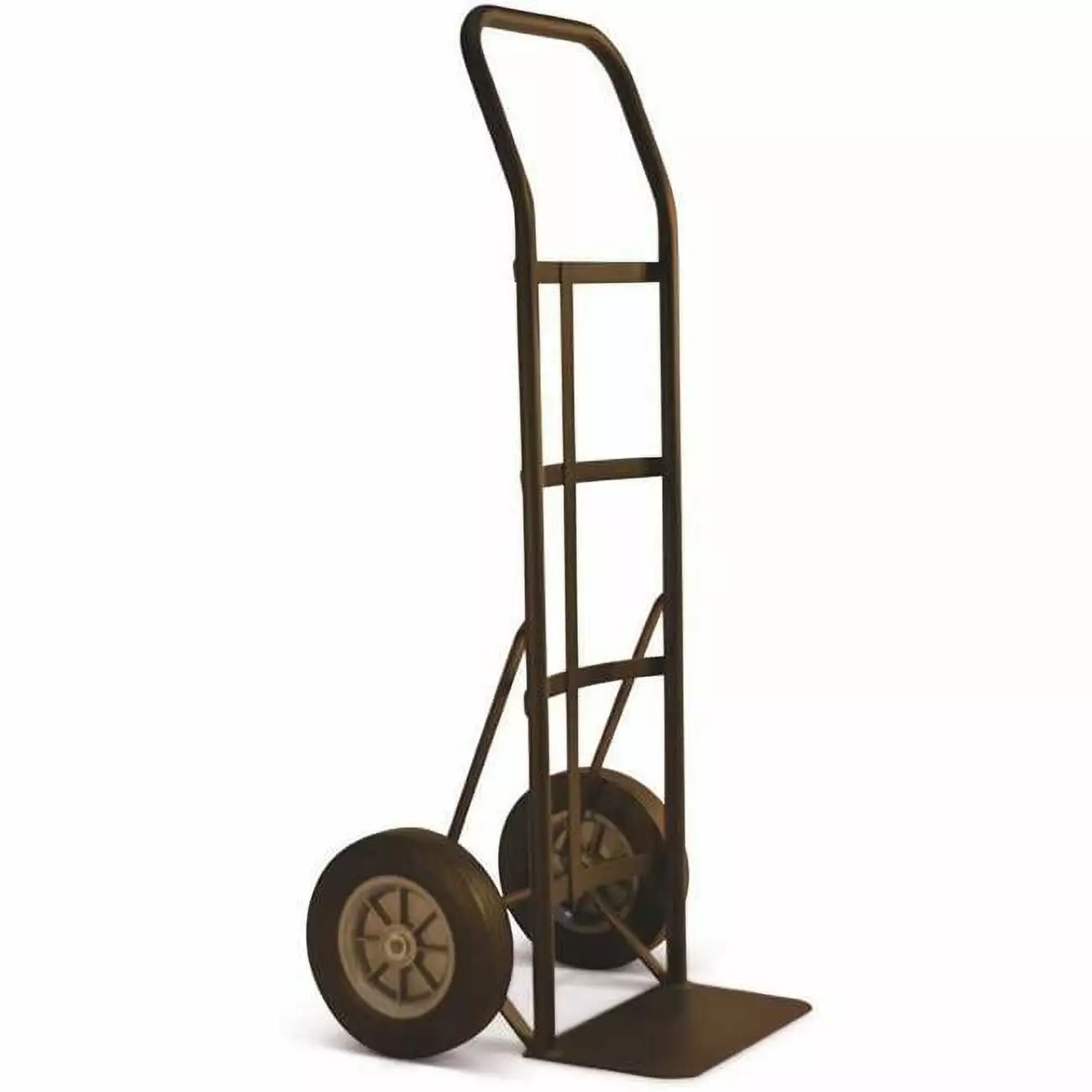 Milwaukee Hand Truck DC60107 800 lbs Flow Back Handle Truck with 10 in. Solid Puncture Proof Tire, Black