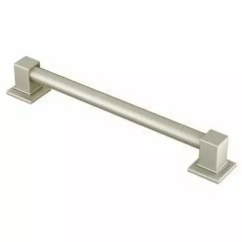 Moen 90 Degree Brushed Nickel 12 Designer Grab Bar