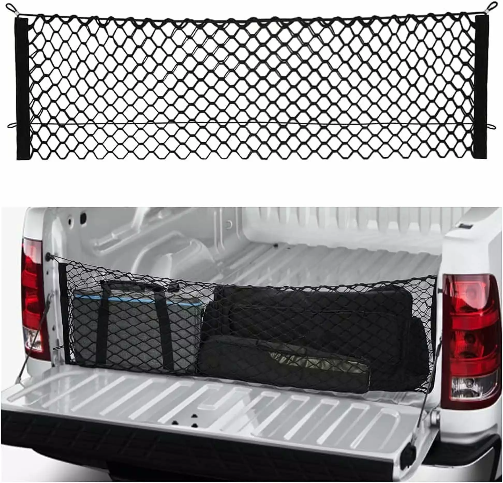 1pc Car Storage Net Cargo Nets Stretchable Trunk Storage Mesh Rear Car Net