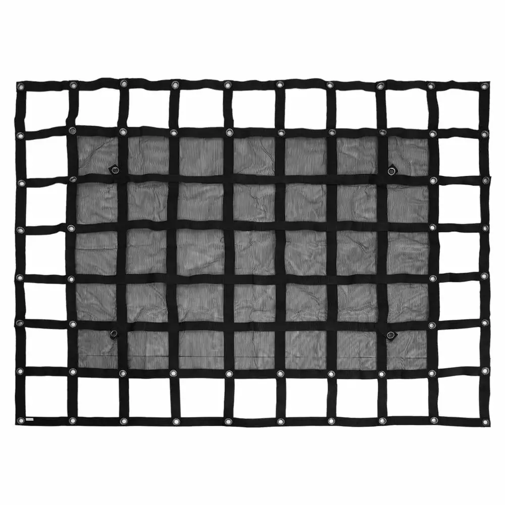 Mulaxen Truck Cargo Net Cargo Net Heavy Duty for Pickup Truck Mesh Bungee Net Elastic Pickup Mesh Net Truck Bed Stretchable Mesh Organizer adorable