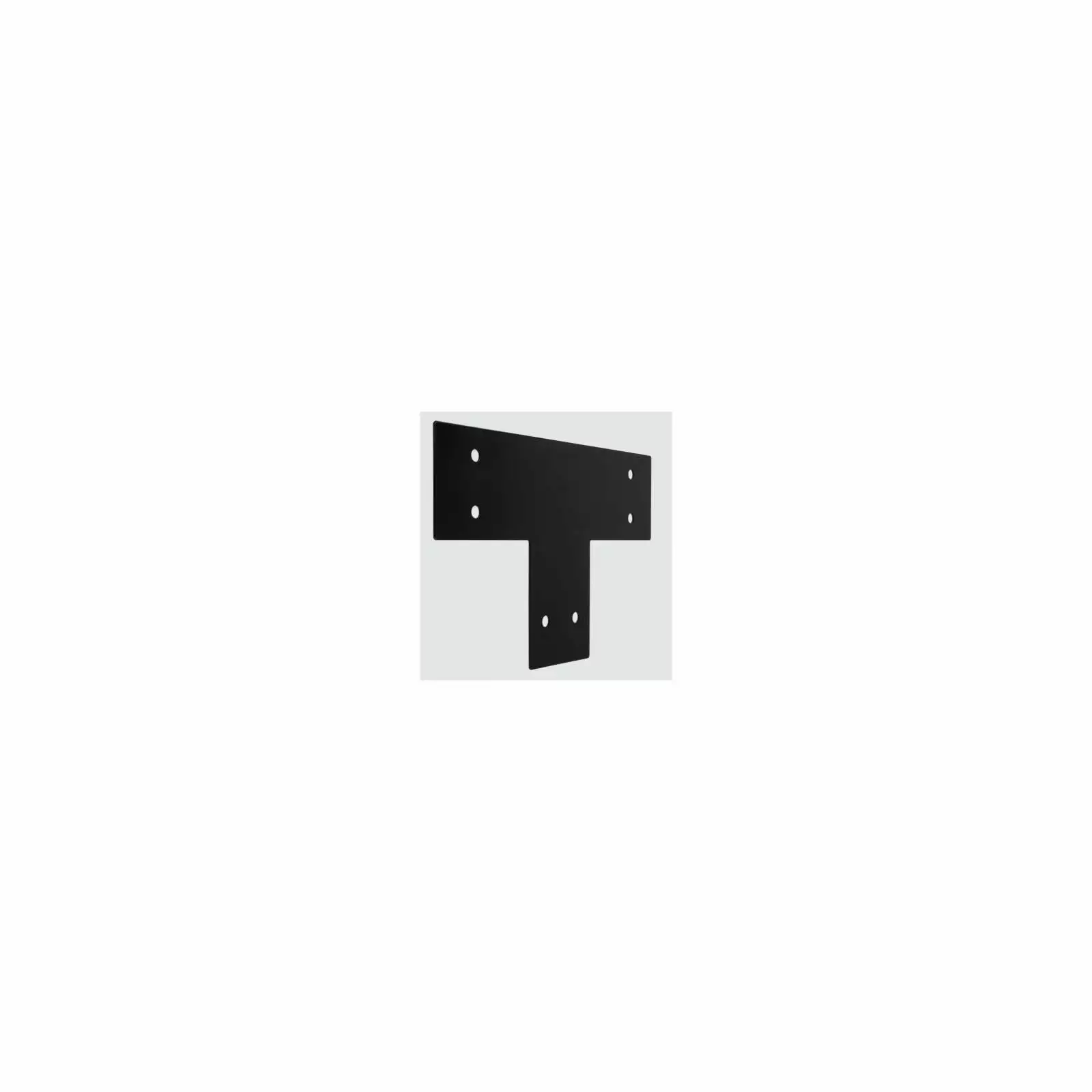 N800-213 Indio Collection Decorative T Strap. Black. 5 x 17-1/2 x 11-1/4 In. - Quantity 3