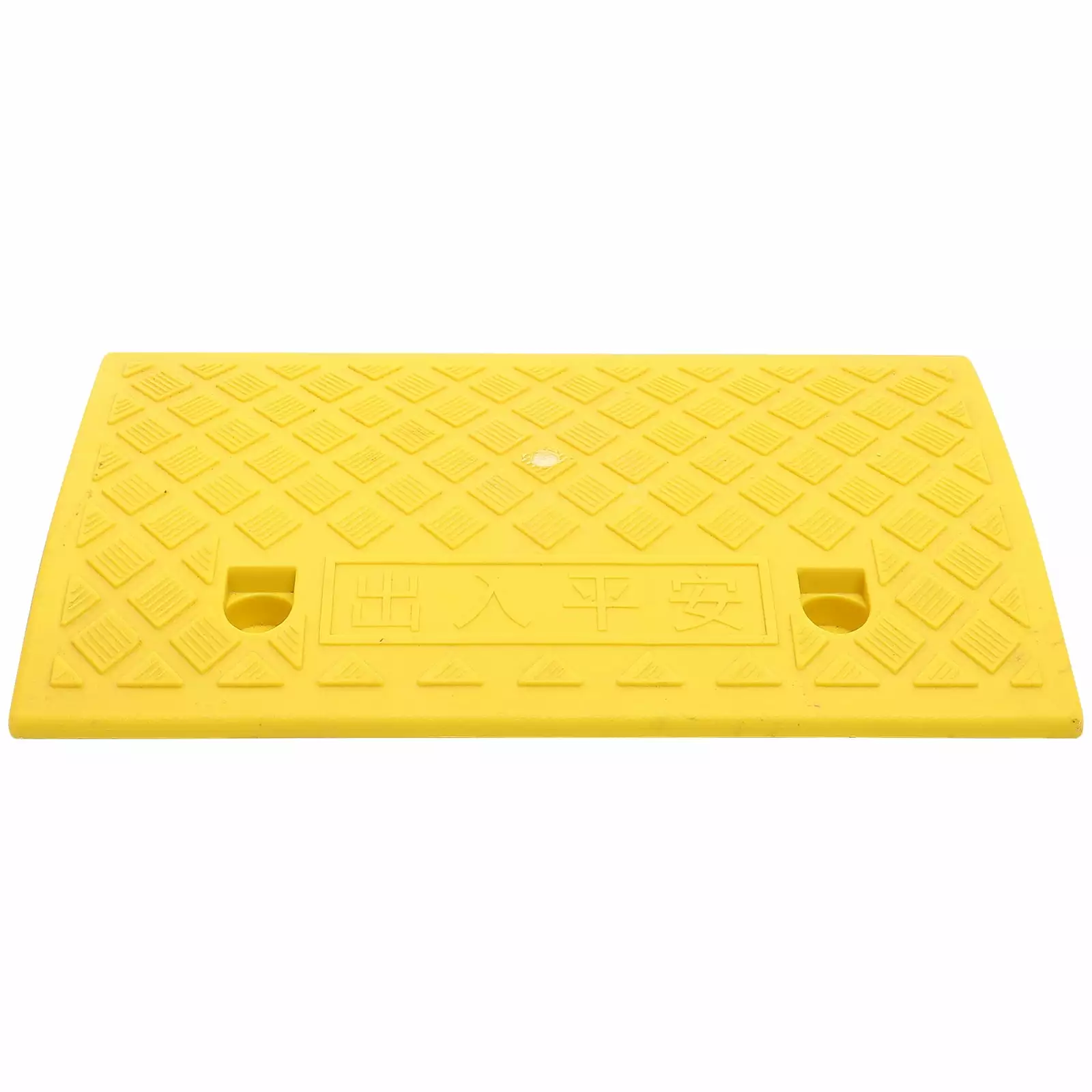 Nishuna Practical Plastic Slope Ramp Threshold Ramp Mat Outdoor Use Slope Ramp