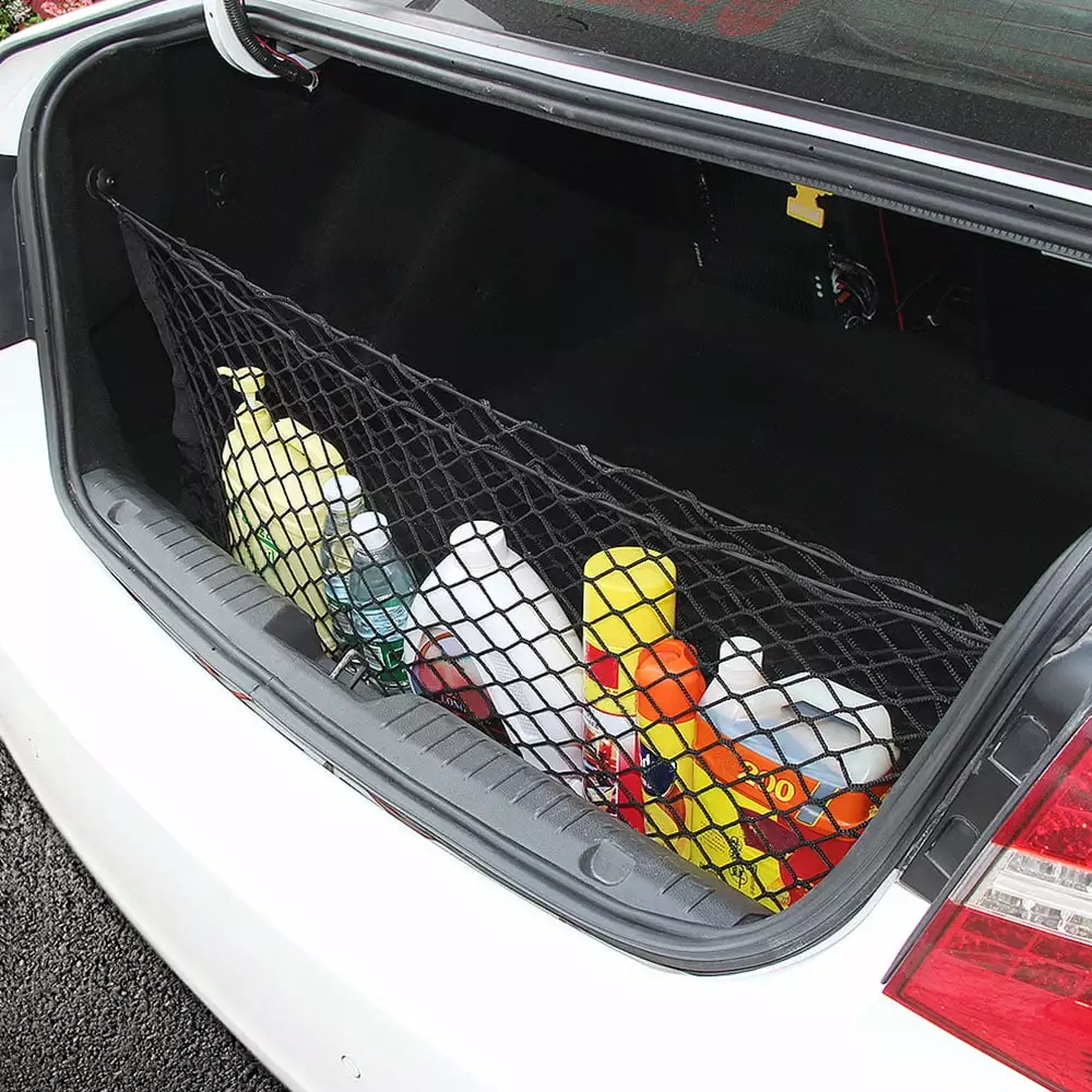 Mesh Cargo Net Without Tape Stickers Elastic Car Storage Pocket Wall Bag Car Trunk .Cost-Effective Products