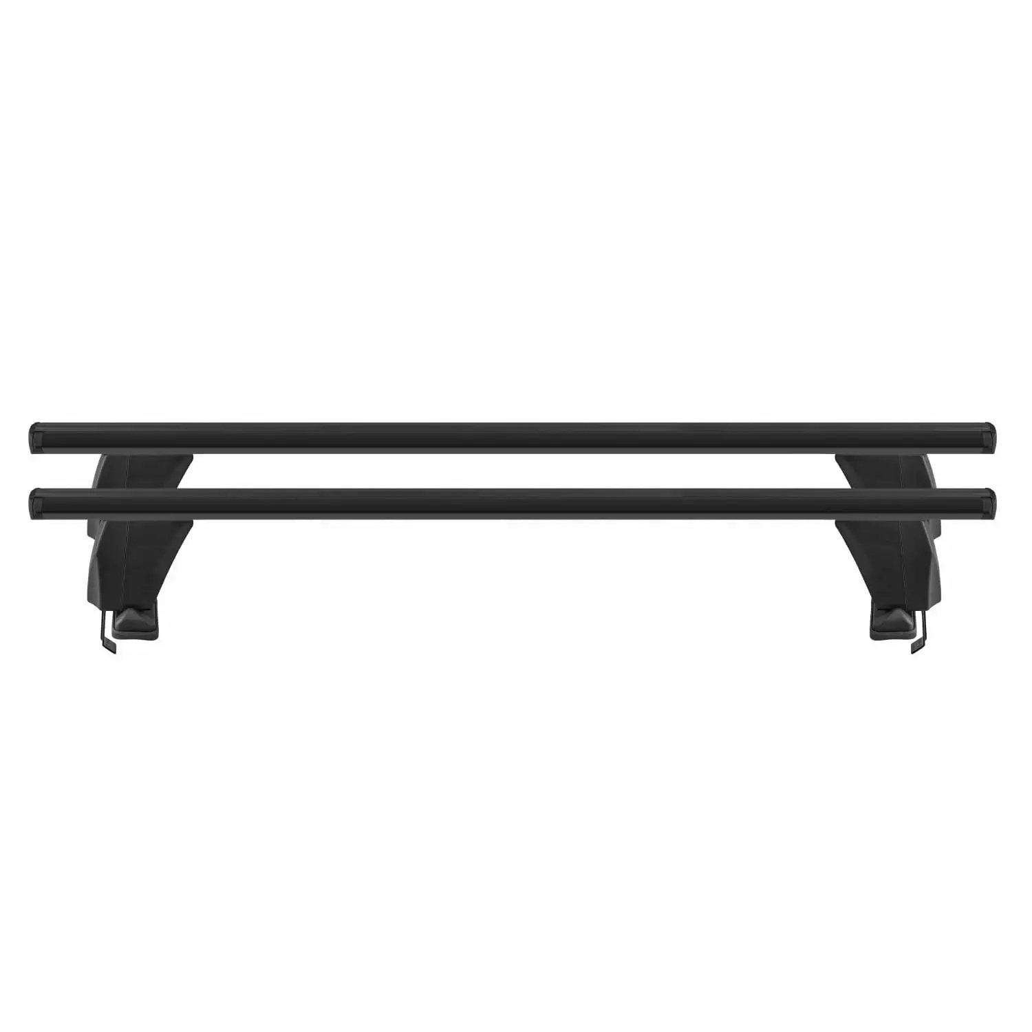 OMAC Top Roof Racks Cross Bars fits Hyundai Genesis 2009-2014 2 Pcs Black Aluminium Anti-Theft for Travel Kayak Canoe Surf Ski Snowboard Camping