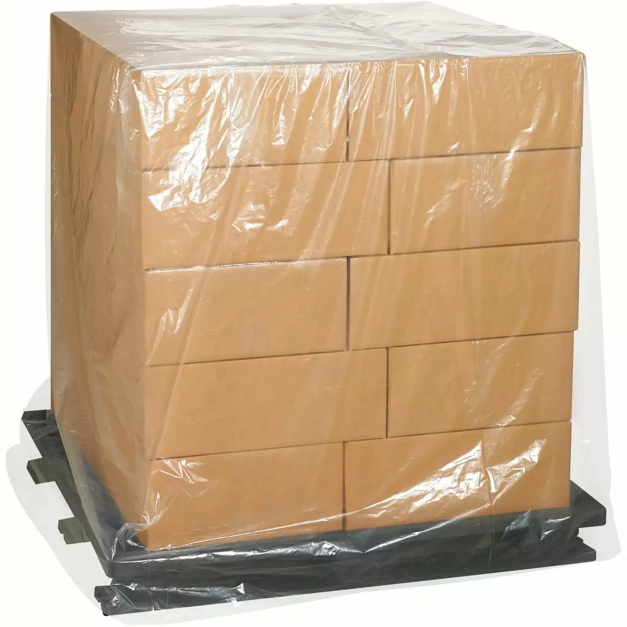 Office Depot Brand 1 Mil Clear Pallet Covers 48 x 42 x 48. Box of 150