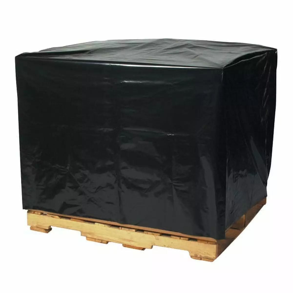 Office Depot Brand 3 Mil Black Pallet Covers 48 x 46 x 72. Box of 50