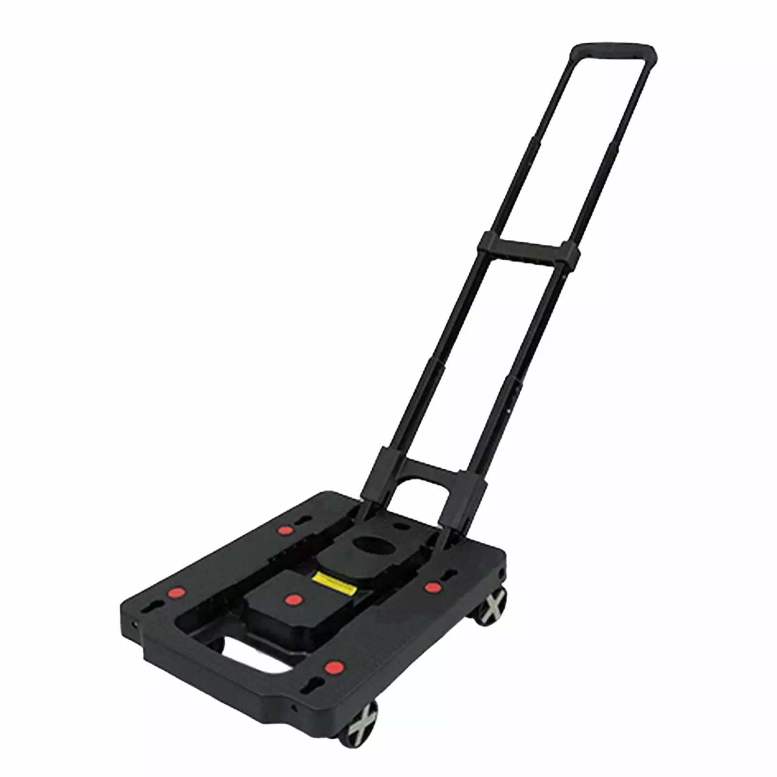 PAOMIAN Trolley Mini Portable 100kg Load Anti Skid Impact Resistance Noiseless Foldable Hand Truck