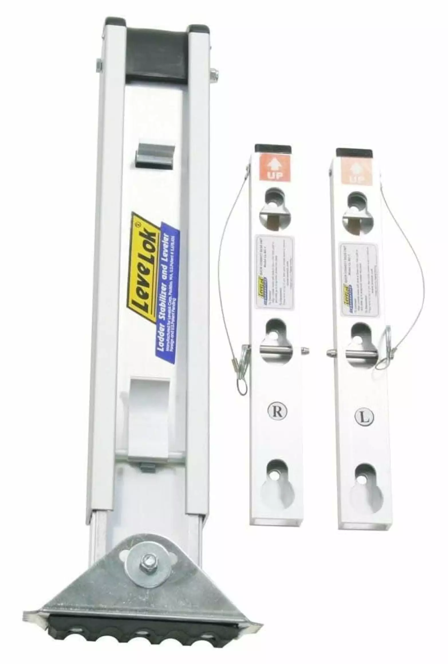 PK70-1 Ladder Leveler with 2-Base Unit Attachments