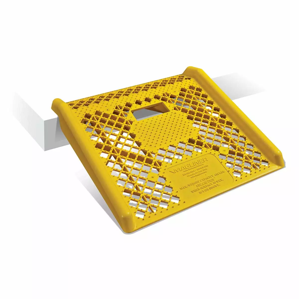 PKR220 Yellow Plastic Curb Ramp