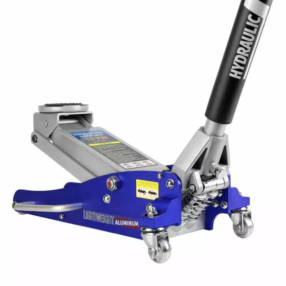 POWANLI 1.5 Ton (3300 lb) Low Profile Floor Jack.Aluminum Low Profile Jack. Heavy Duty Steel Racing Floor Jack with Dual Piston Quick Lift Pump.Lift Range 3.35-14