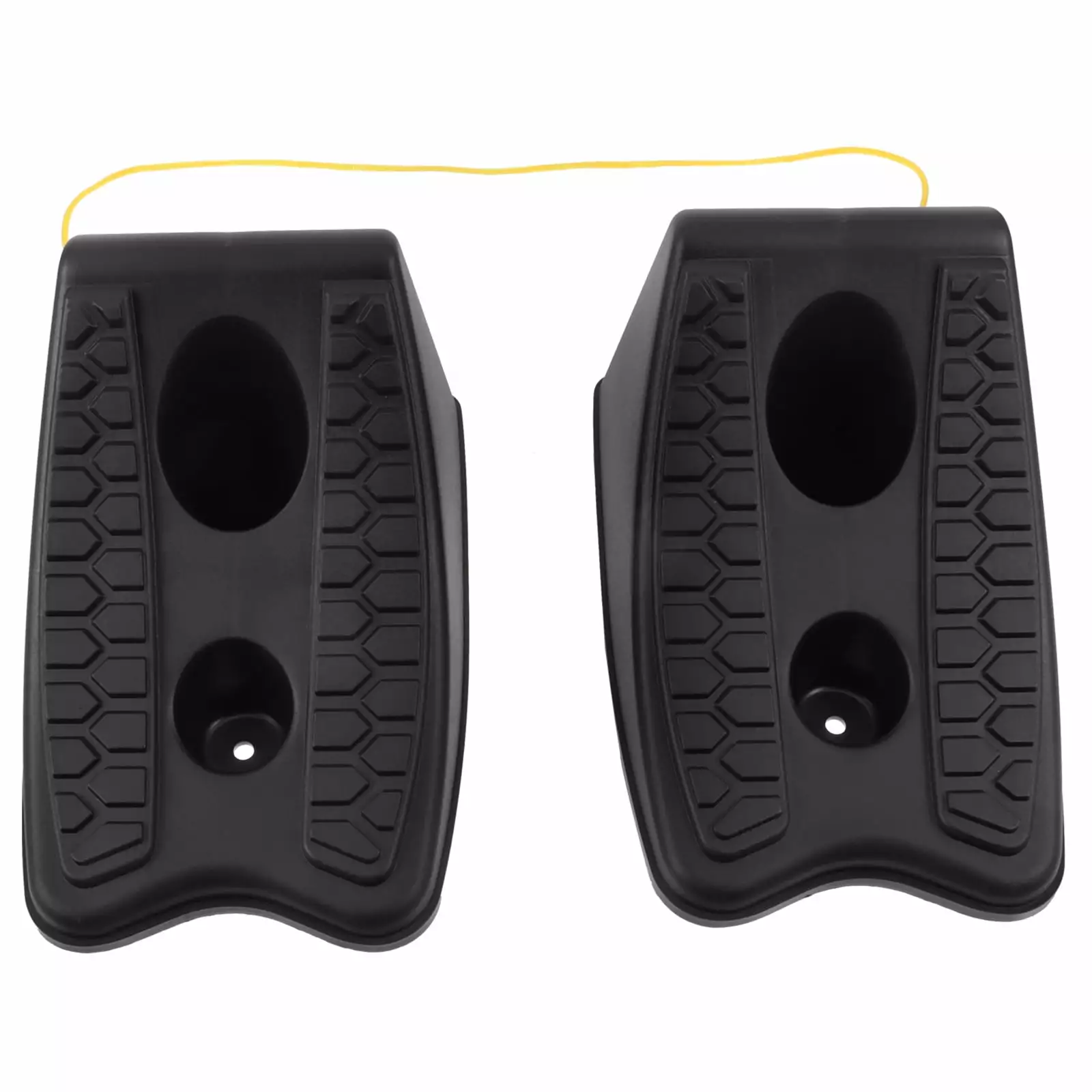 PRETYZOOM 2 pcs Car Wheel Chock Wedge Vehicle Wheel Chocks RV Trailer Wheel Chocks for Safety