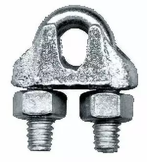 Wire Rope Thimbles - Heavy Duty Galvanized - 1 (Each)