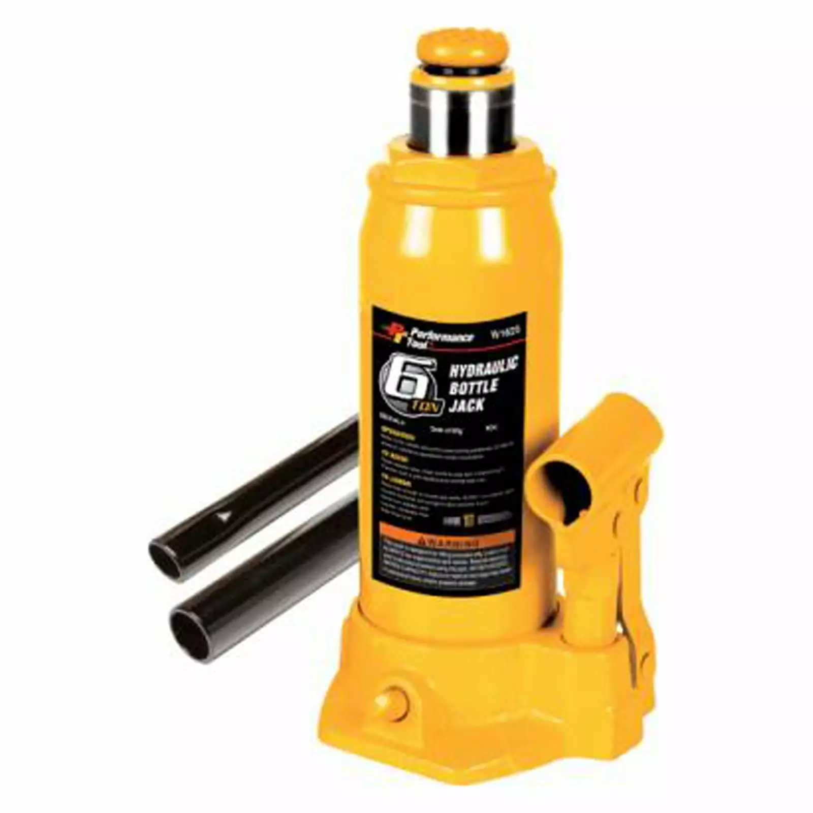 Performance Tool W1625 Hydraulic Bottle Jack. 6-Ton - Quantity 4