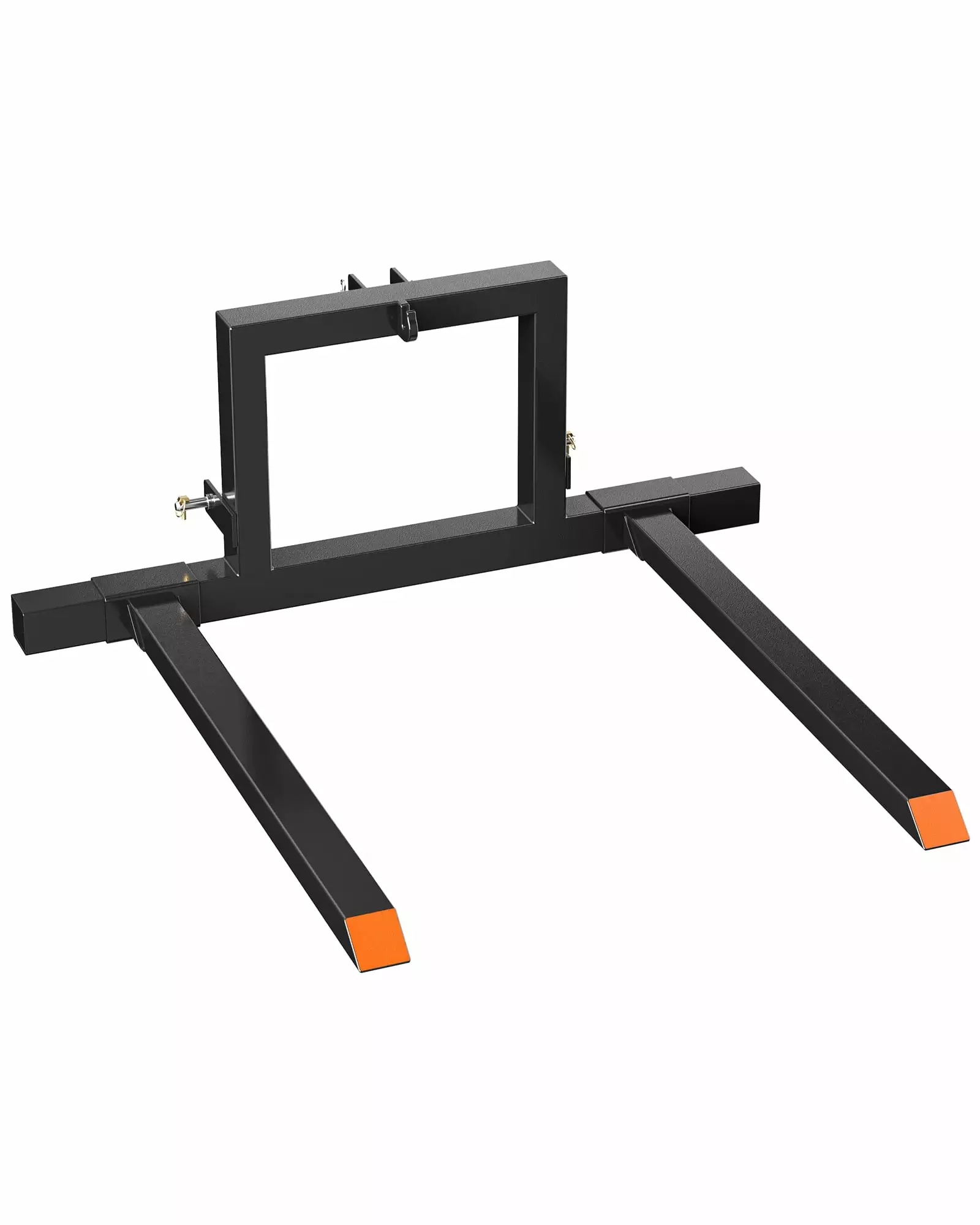 Pinypikaka Pallet Forks for Tractor. 3 Point Hitch Pallet Fork with 1500LBS Capacity. Equipped Adjustable Pallet Forks with High Strength Steel