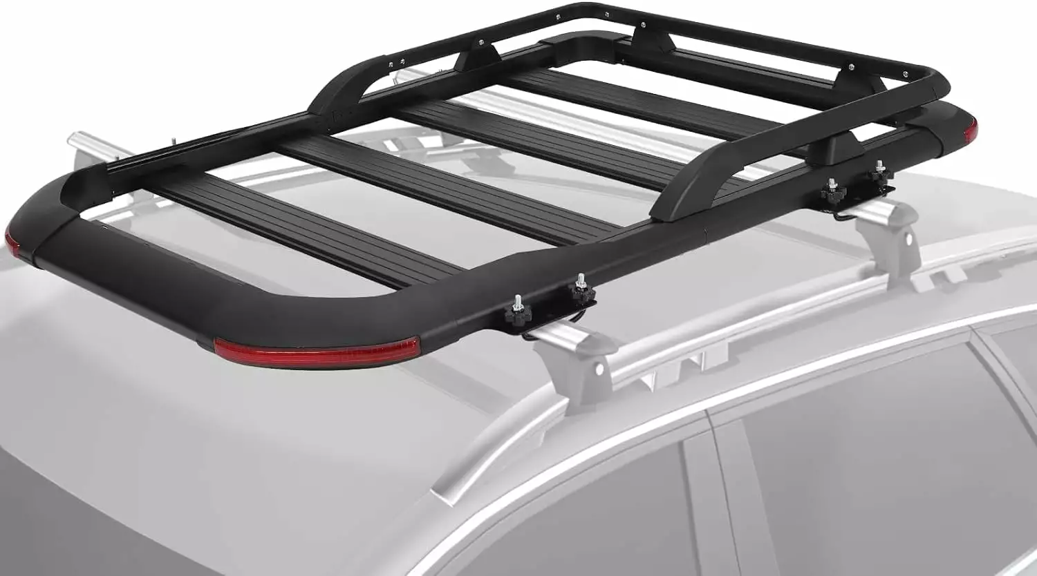 Pinypikaka Roof Rack Basket. 50 x 37.8 Inch RB548 Car Carriers Rooftop Basket. 165Lbs Cargo Rack for Car SUV Truck