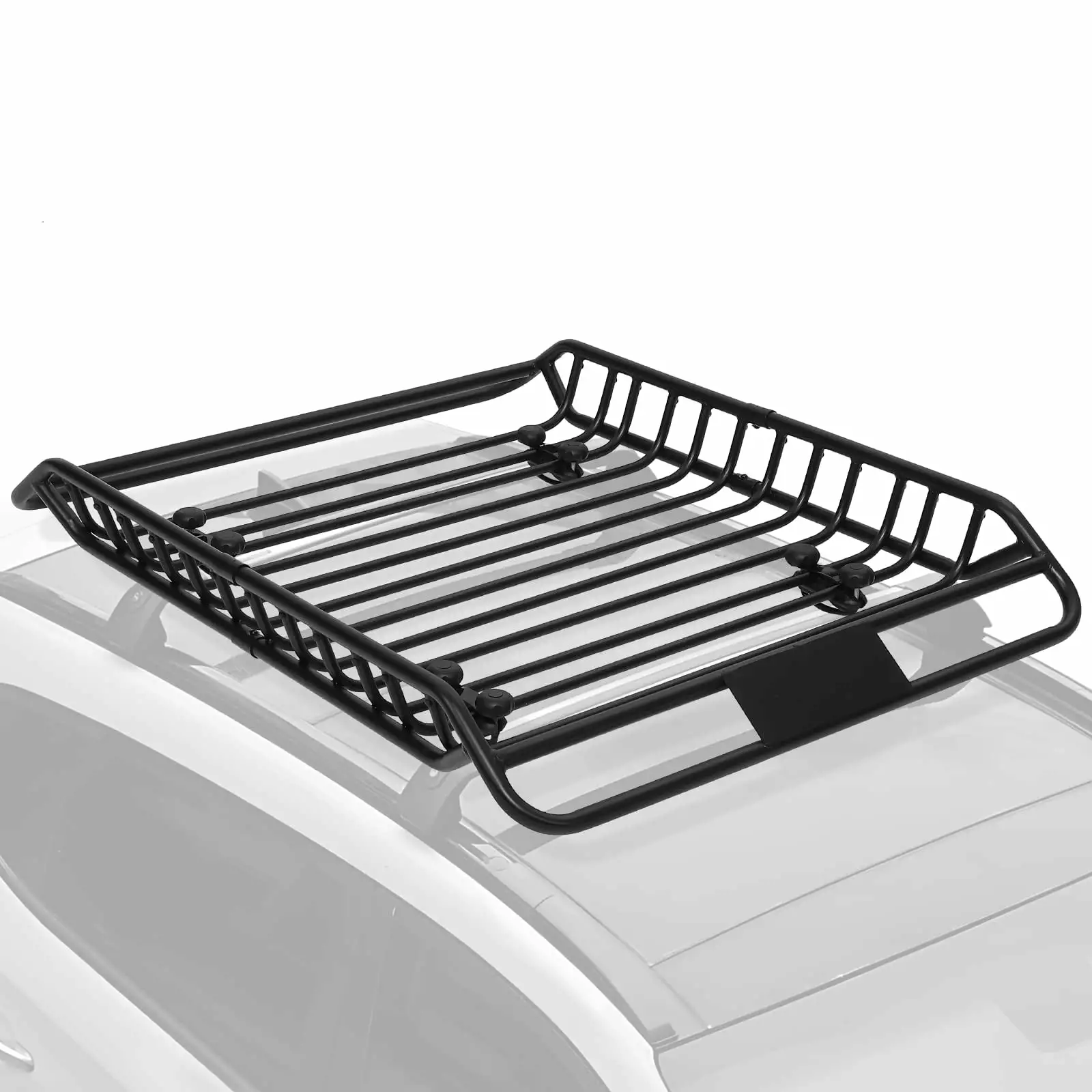 Pinypikaka Roof Rack Basket. 63x43 Heavy-Duty Steel Universal Rooftop Cargo Carrier Basket. 300 lbs Load Capacity Car Roof Basket for SUV Truck Cars