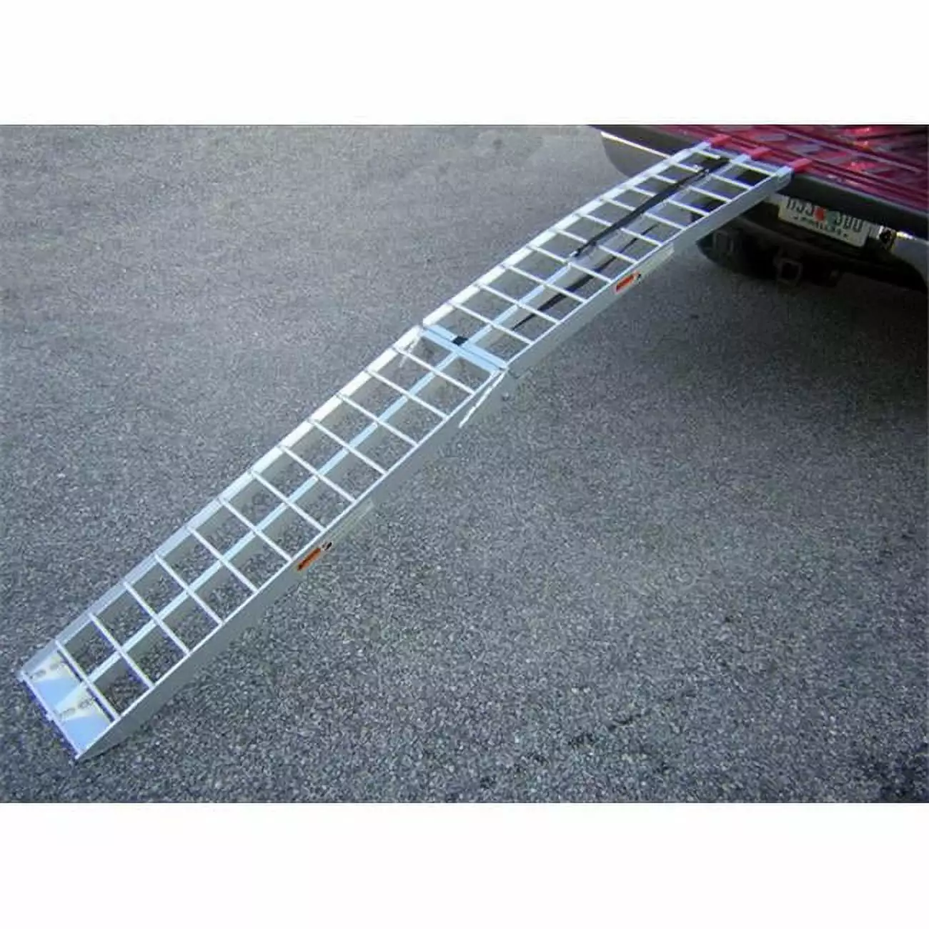 Pit Posse PP2755P 1500 lbs Pair Folding Arched Ramp. 7 ft. 4 in. x 11 in.